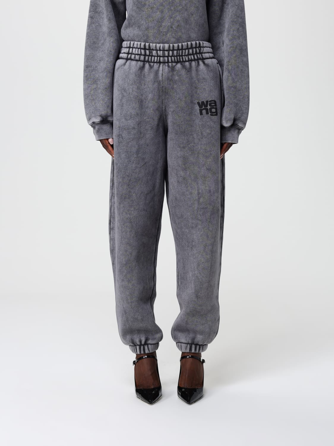 ALEXANDER WANG TROUSERS: Trousers woman Alexander Wang, Grey - Img 1