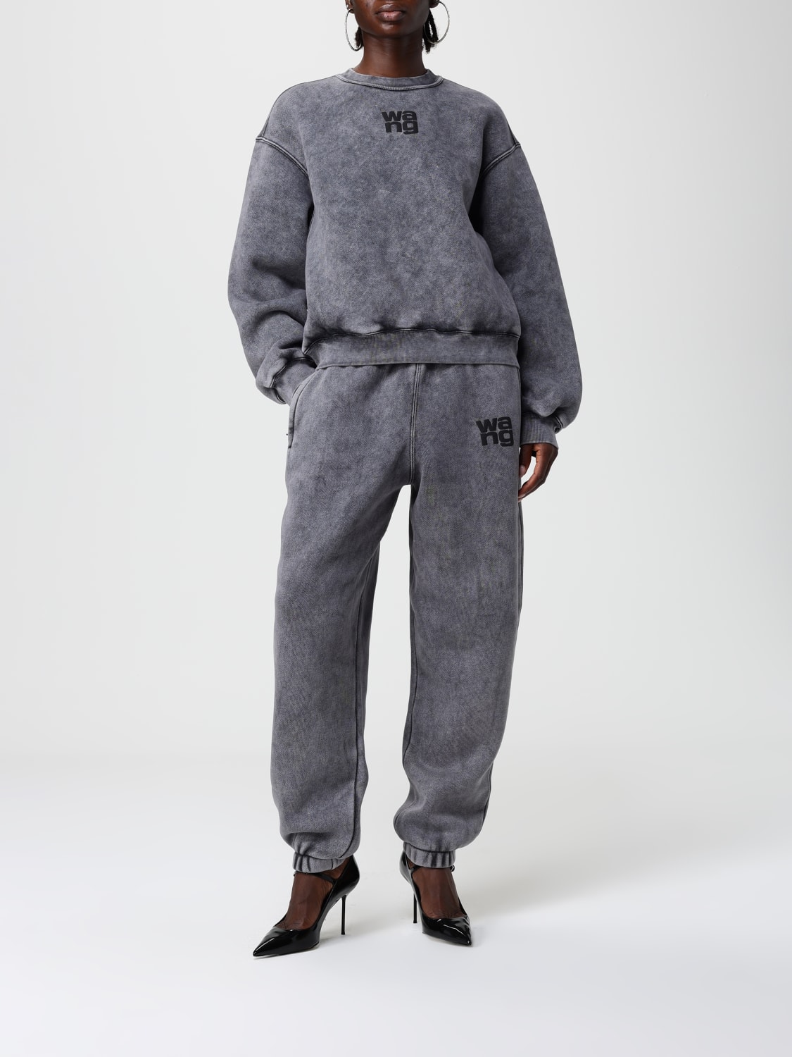 ALEXANDER WANG SUDADERA: Sudadera mujer Alexander Wang, Gris - Img 2