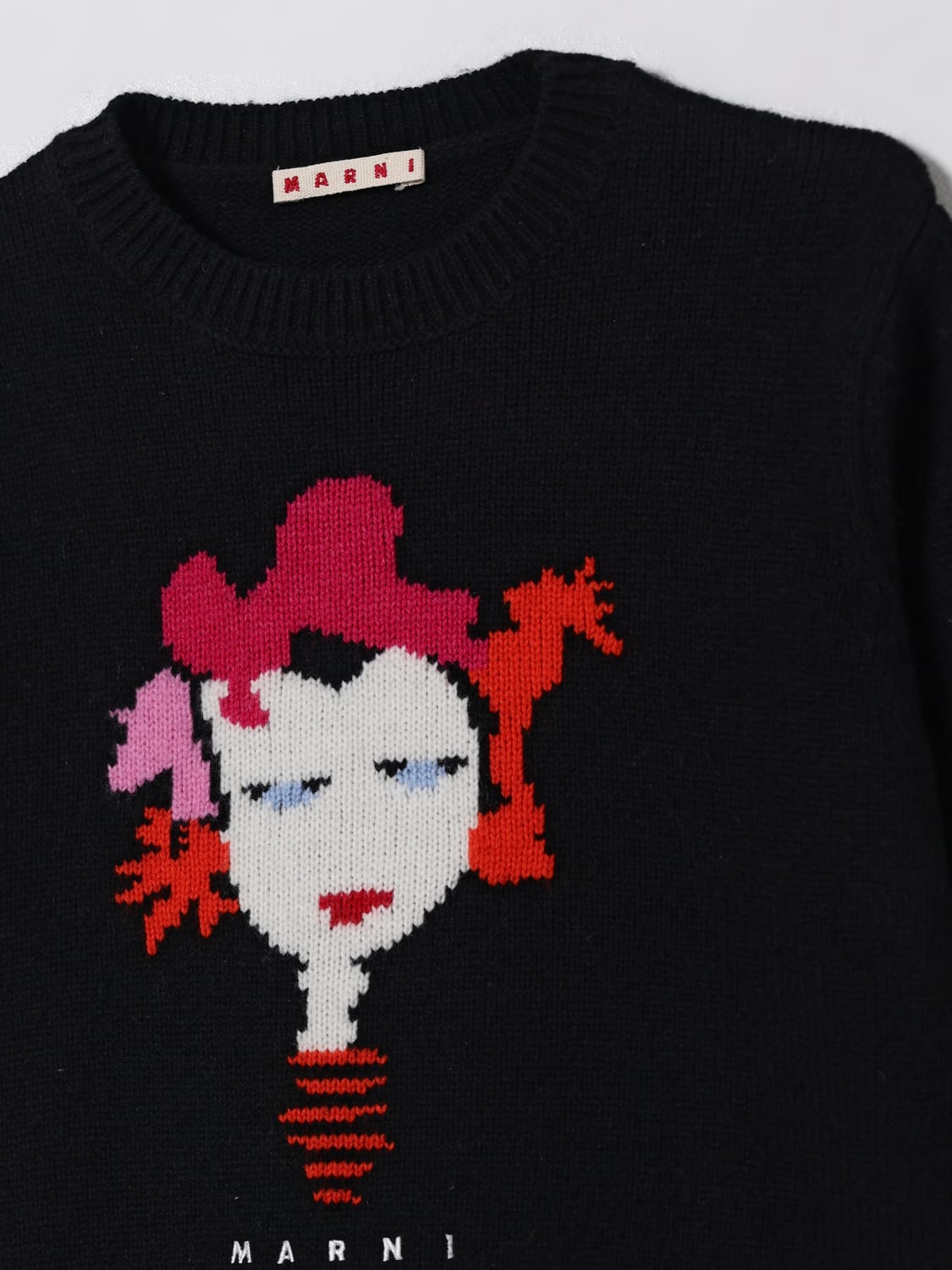 MARNI JERSEY: Jersey niños Marni, Negro - Img 3