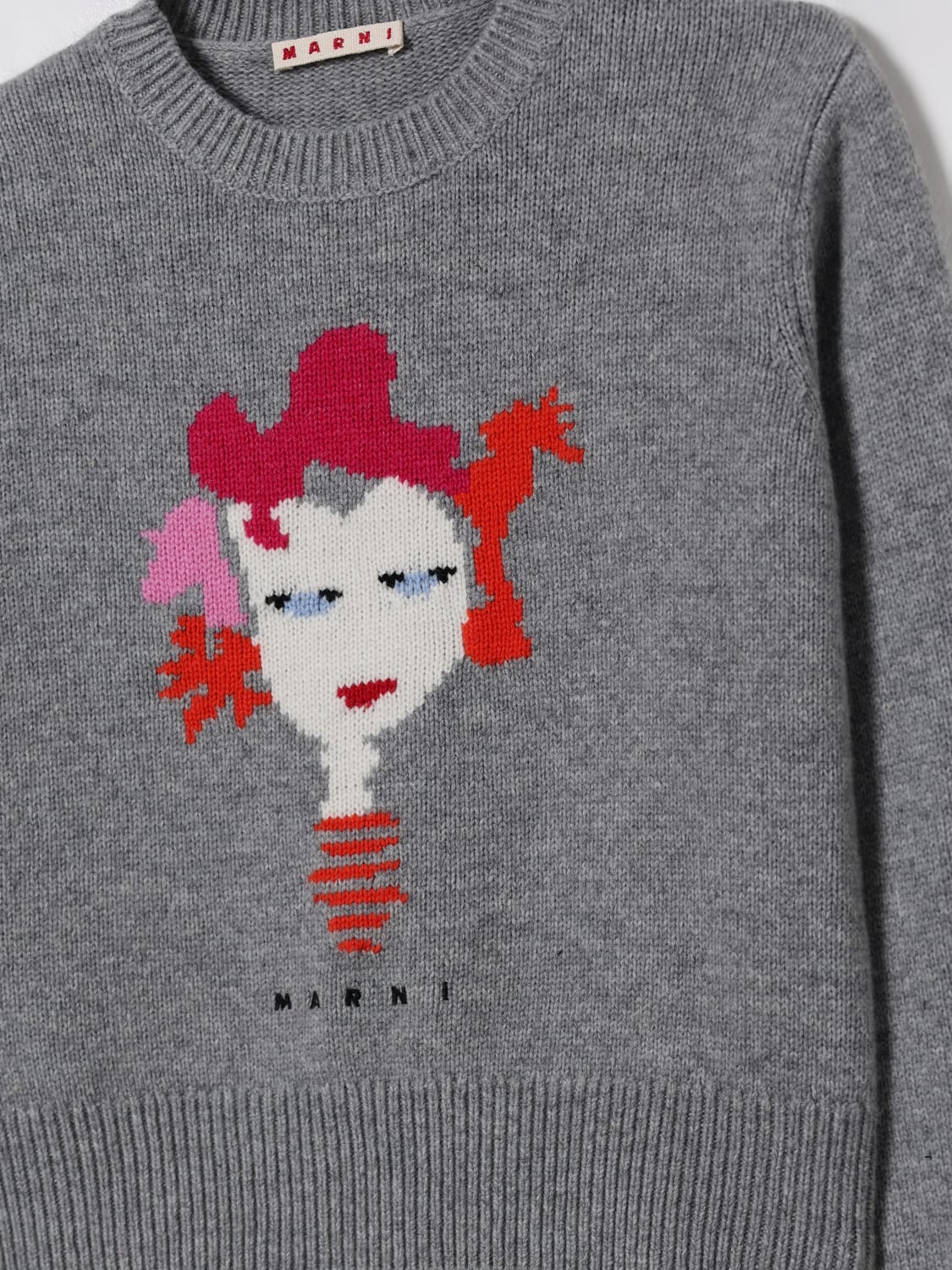 MARNI JERSEY: Jersey niños Marni, Gris - Img 3