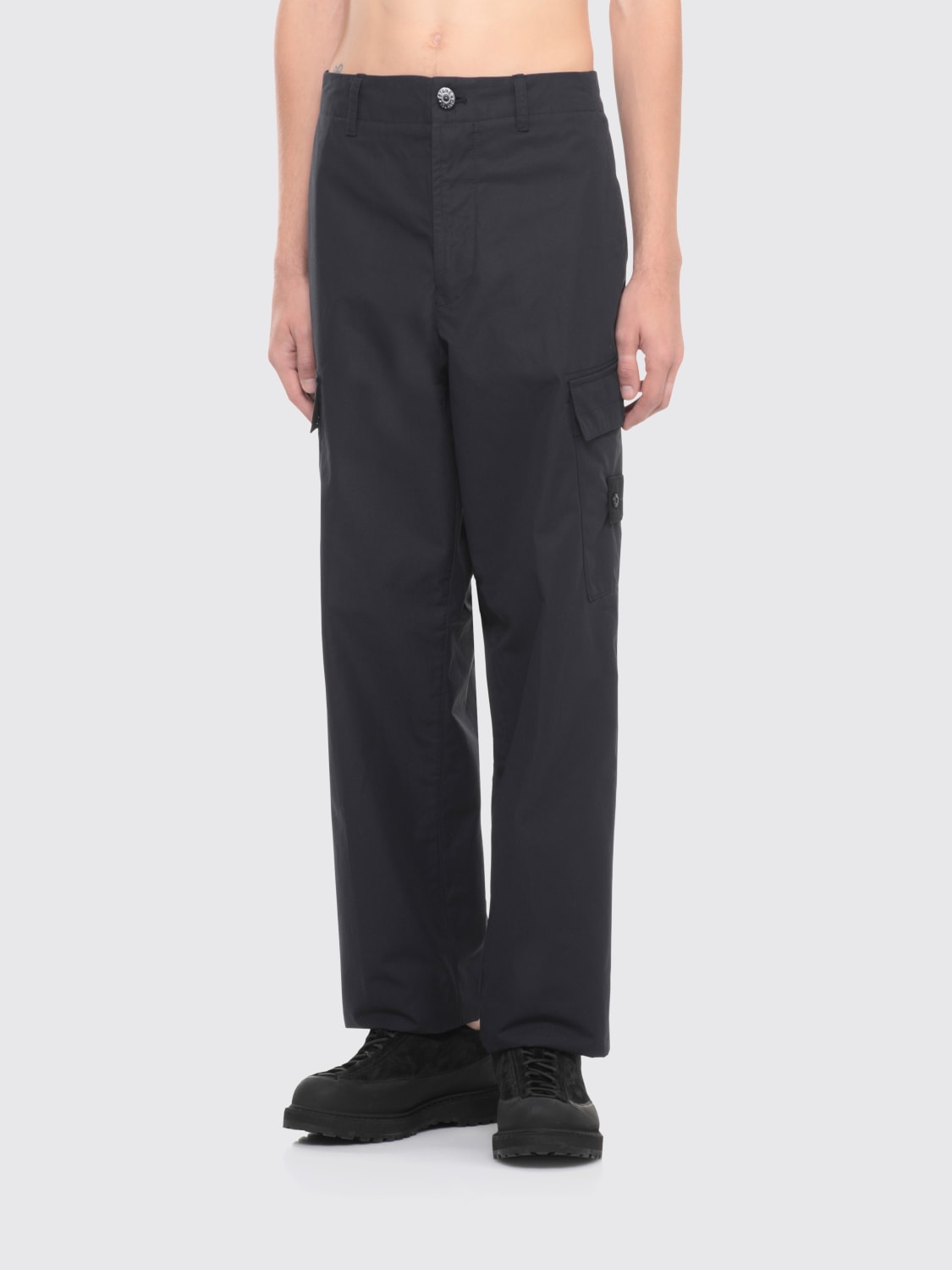 STONE ISLAND PANTS: Pants men Stone Island, Blue - Img 1