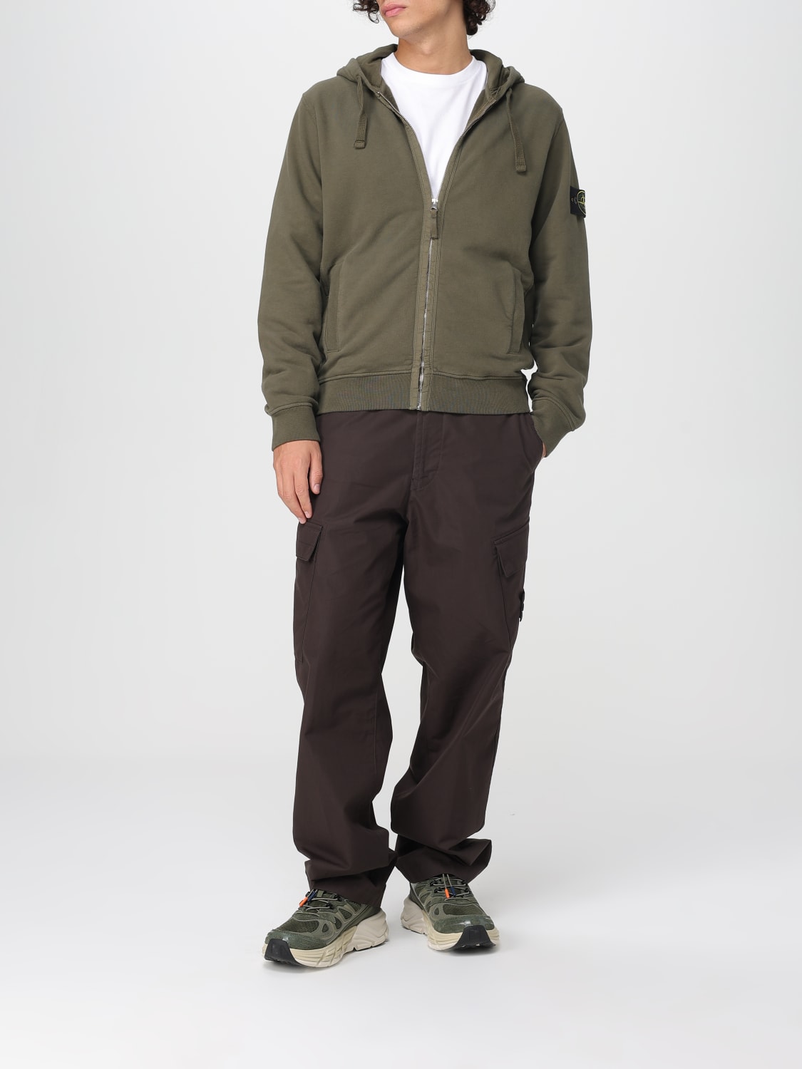 STONE ISLAND PANTS: Pants men Stone Island, Brown - Img 2