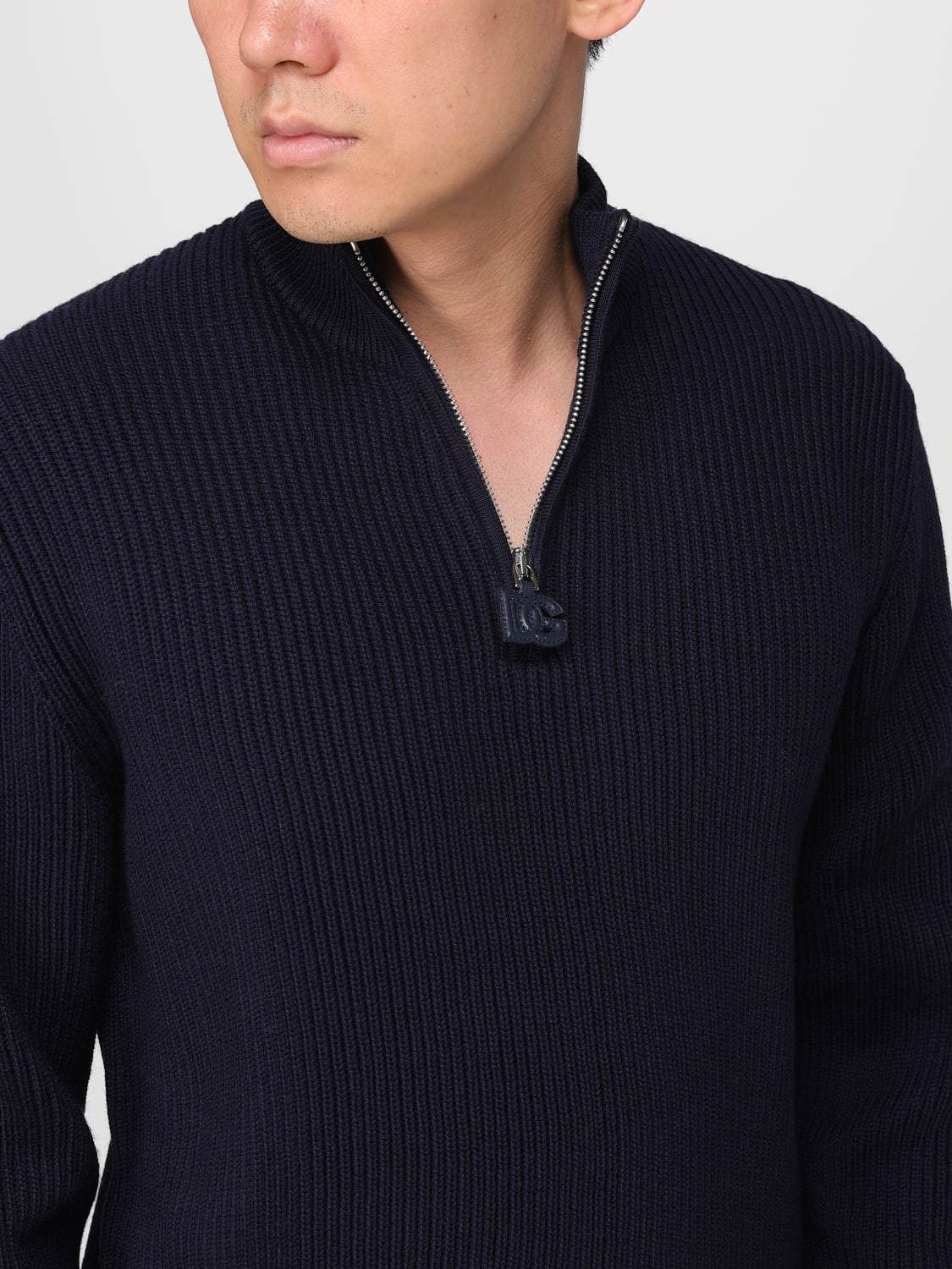 DOLCE & GABBANA PULLOVER: Pullover herren Dolce & Gabbana, Blau - Img 5