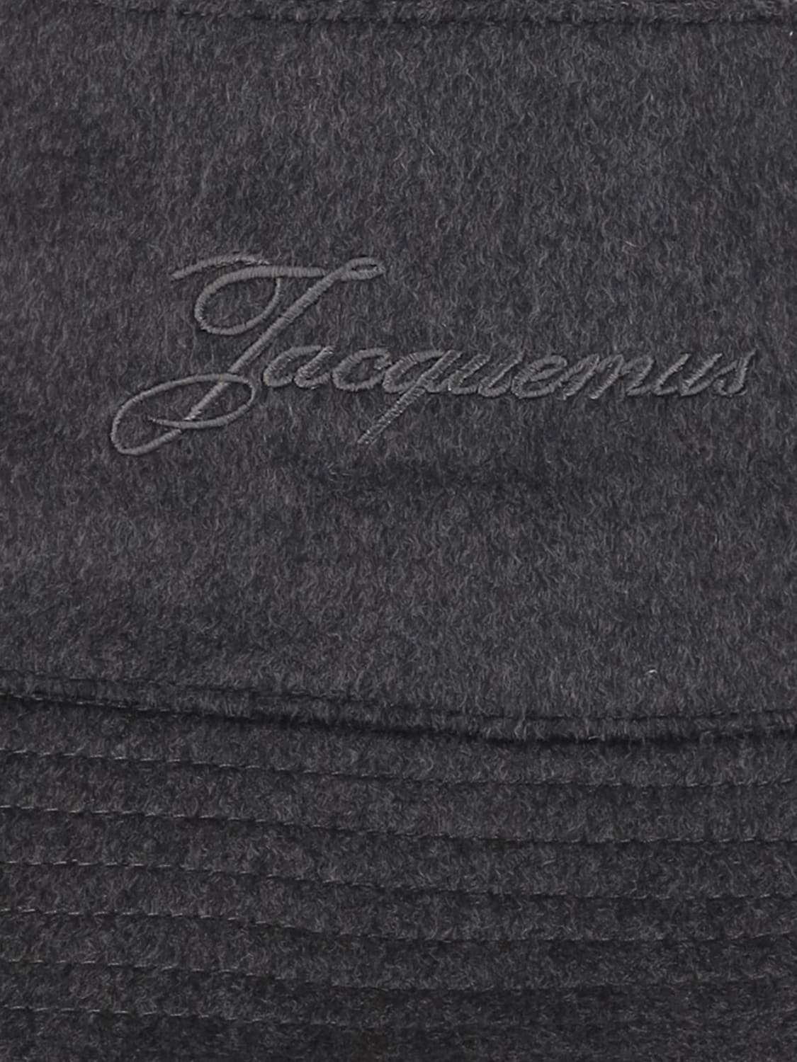 JACQUEMUS HUT: Hut herren Jacquemus, Grau - Img 4