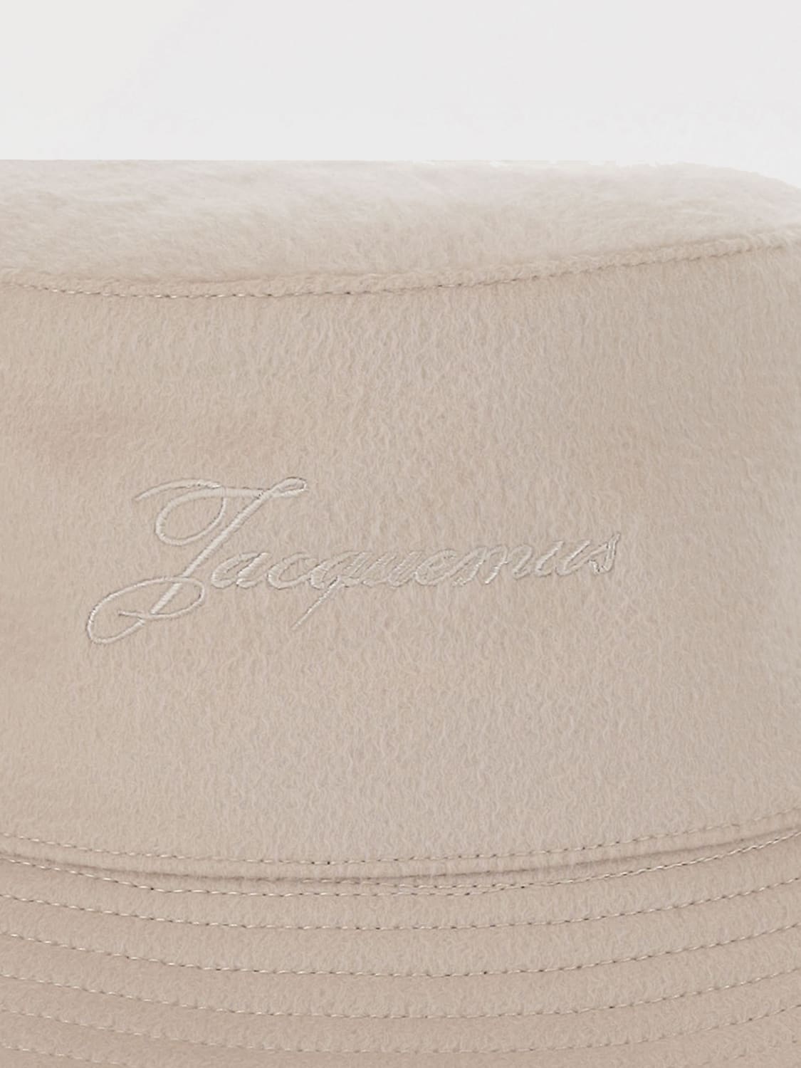 JACQUEMUS HAT: Hat men Jacquemus, Beige - Img 3