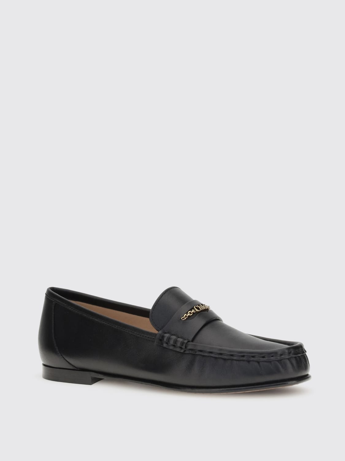CHLOÉ MOCASINES: Zapatos mujer ChloÉ, Negro - Img 2