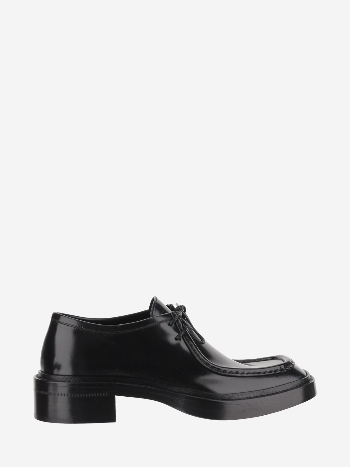 SAINT LAURENT BROGUE SHOES: Loafers men Saint Laurent, Black - Img 1