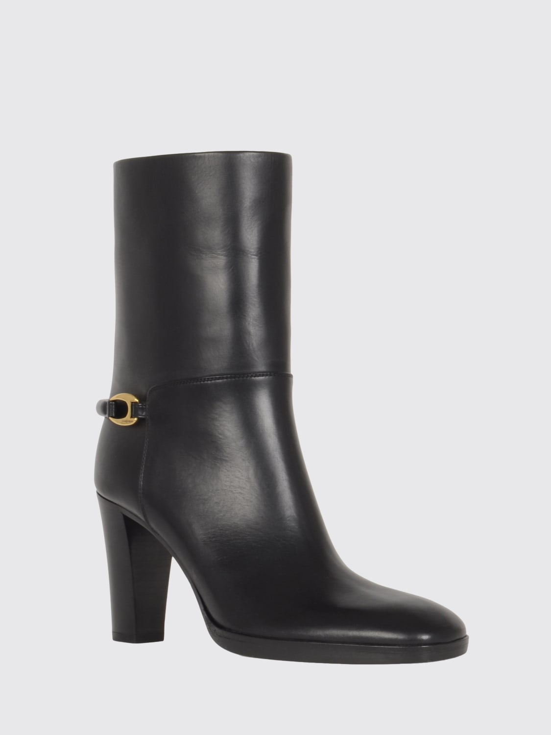 SAINT LAURENT BOTAS: Zapatos de tacón mujer Saint Laurent, Negro - Img 2