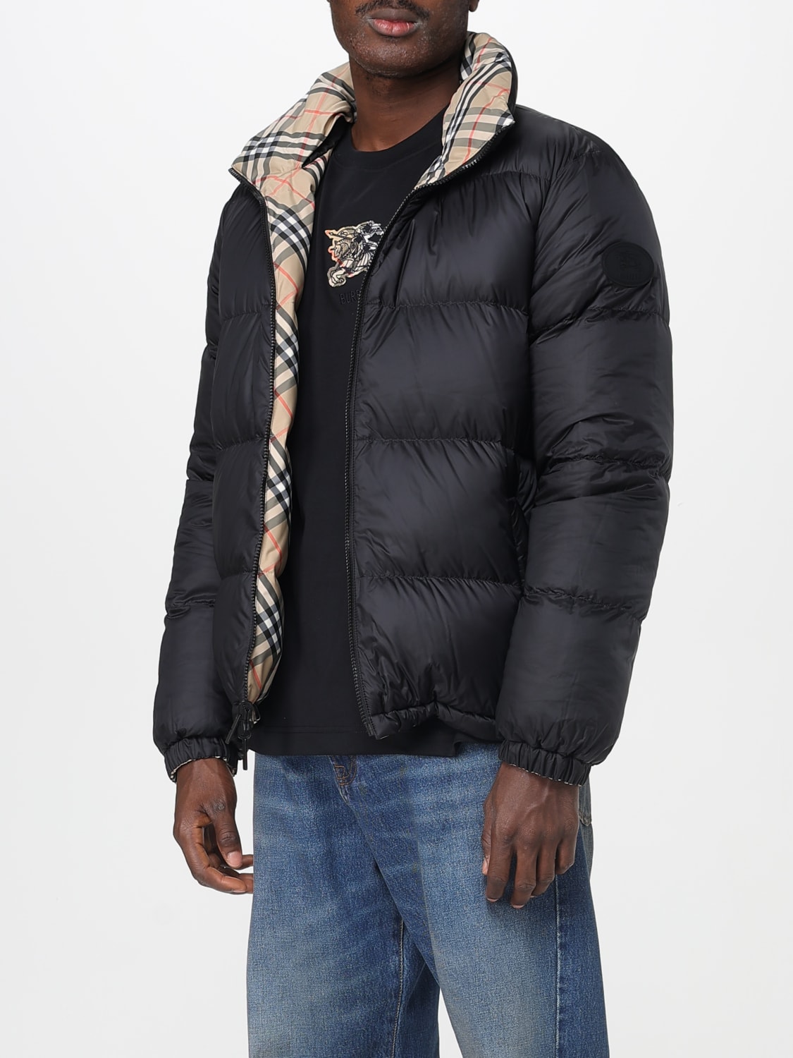 BURBERRY JACKE: Jacke herren Burberry, Sand - Img 4