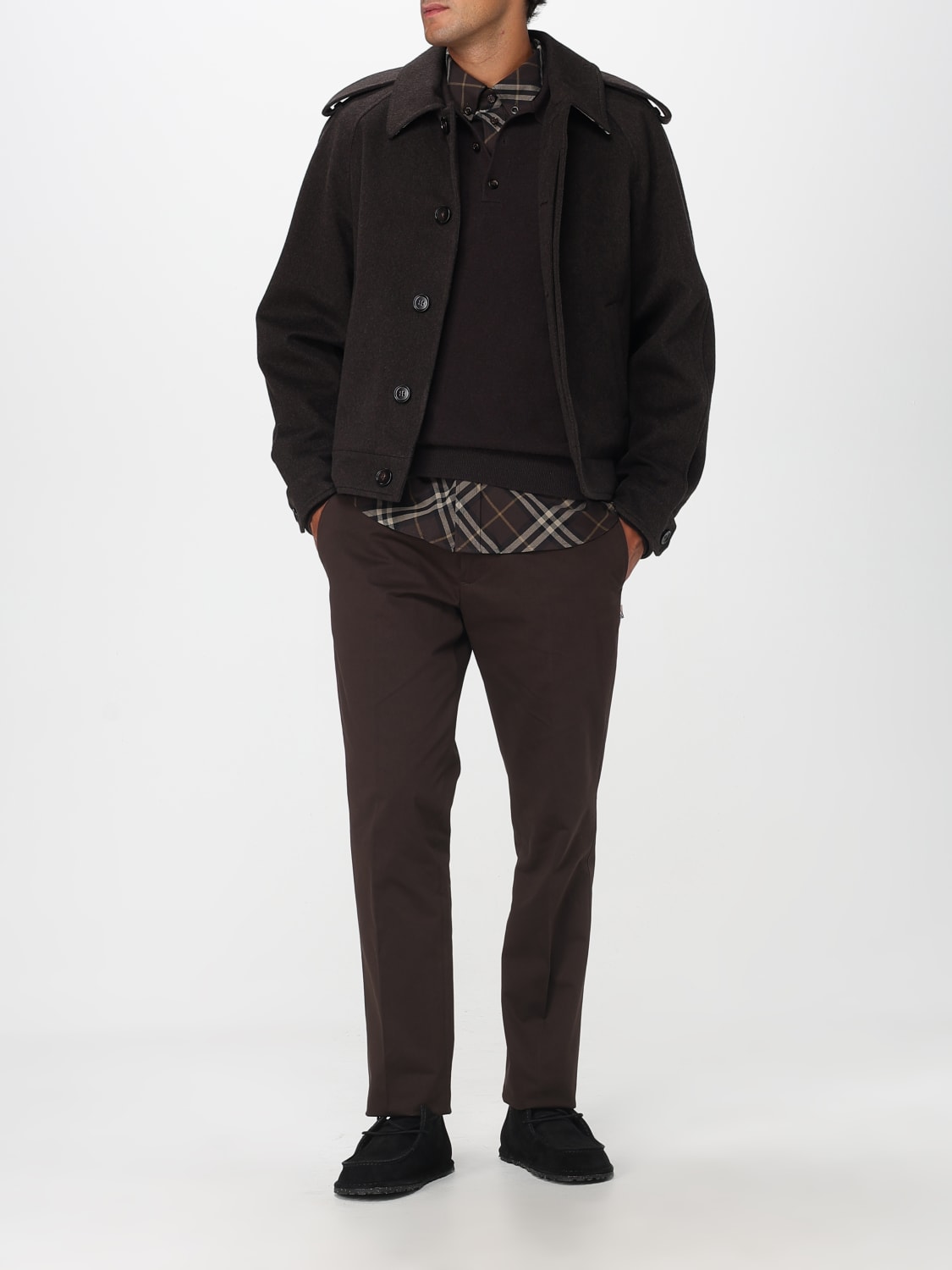 BURBERRY JACKET: Jacket men Burberry, Brown - Img 2