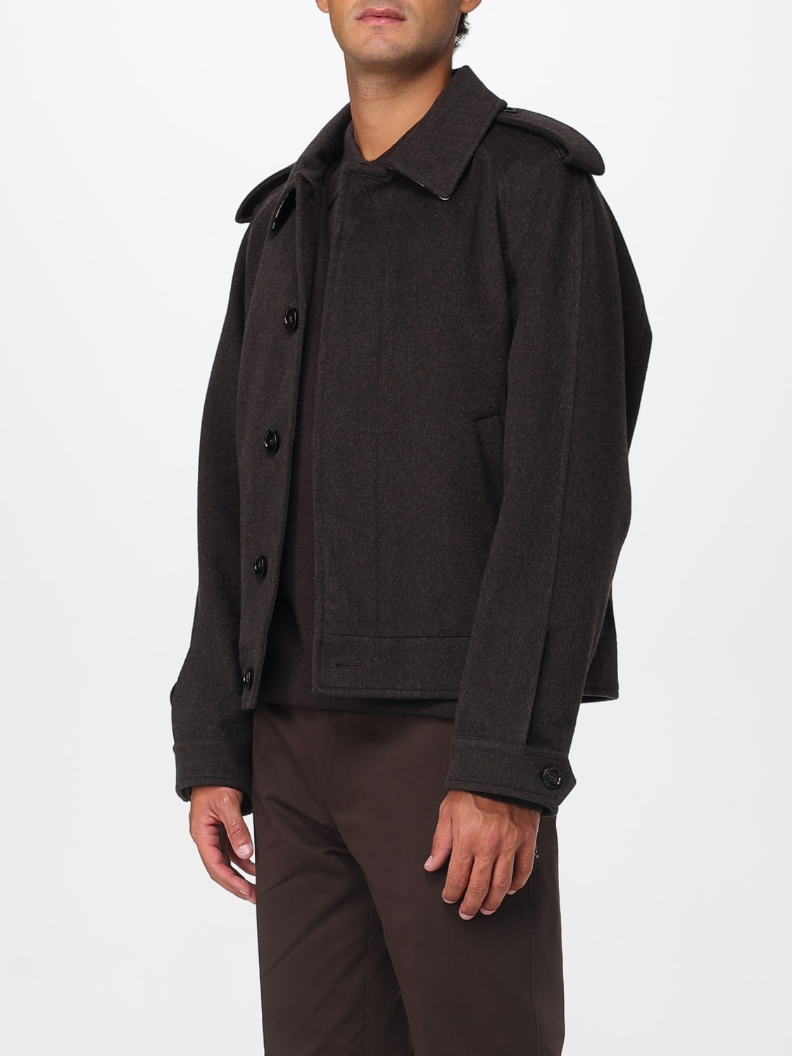 BURBERRY JACKET: Jacket men Burberry, Brown - Img 4