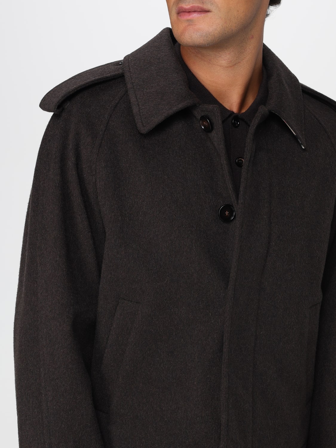 BURBERRY JACKET: Jacket men Burberry, Brown - Img 5