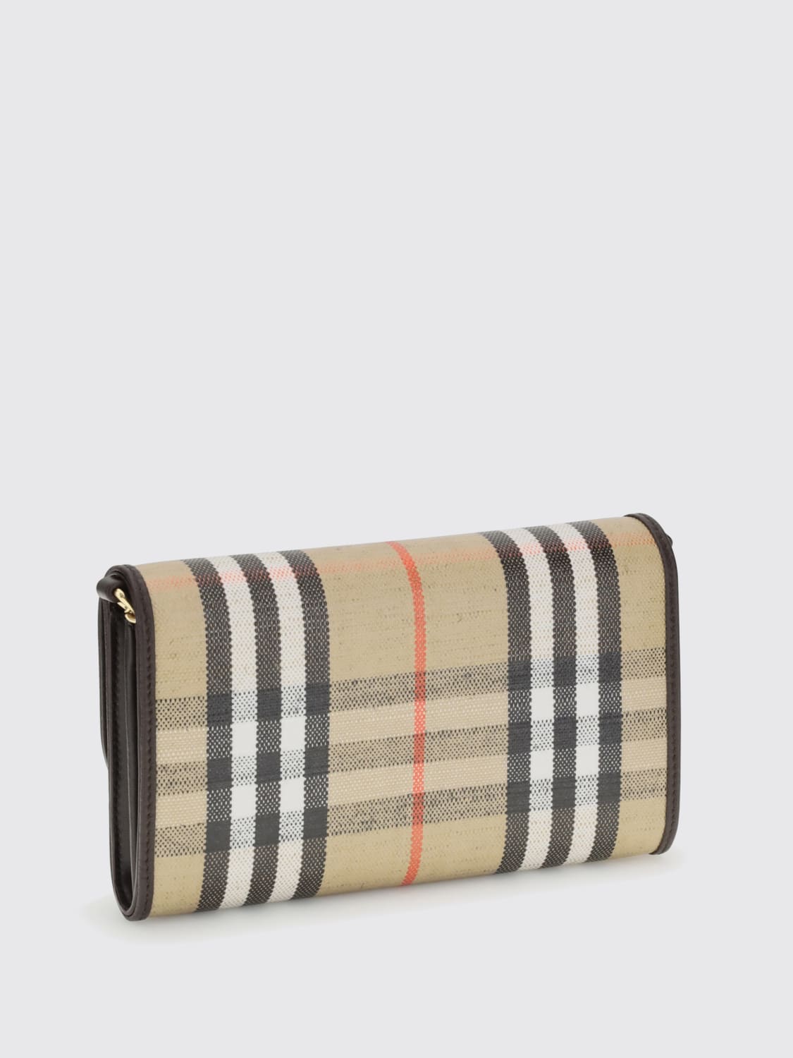 BURBERRY MINI BAG: Clutch woman Burberry, Earth - Img 2
