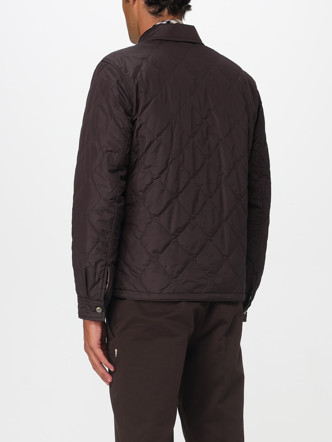 BURBERRY JACKET: Jacket men Burberry, Brown - Img 3