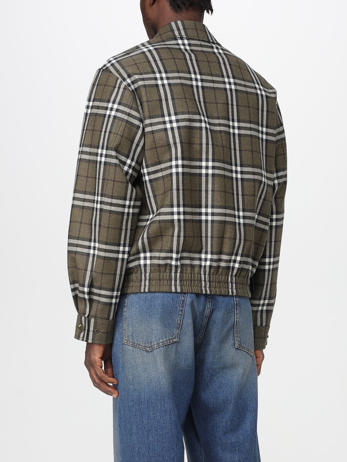 BURBERRY JACKET: Jacket men Burberry, Green - Img 3