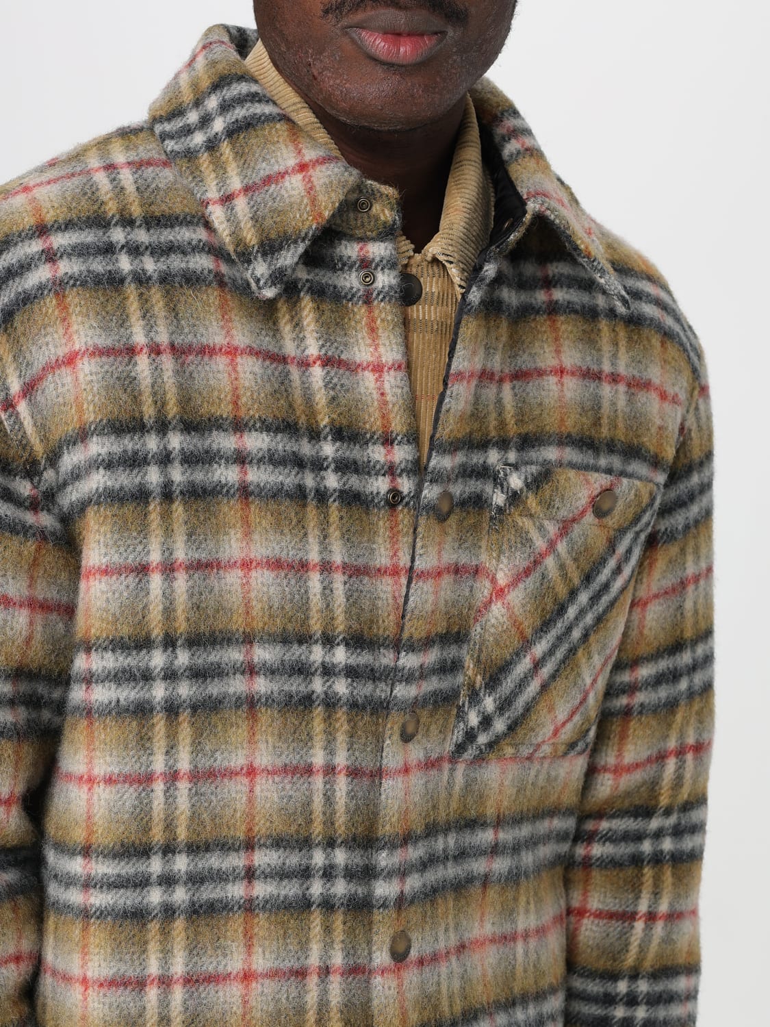 BURBERRY JACKE: Jacke herren Burberry, Beige - Img 5