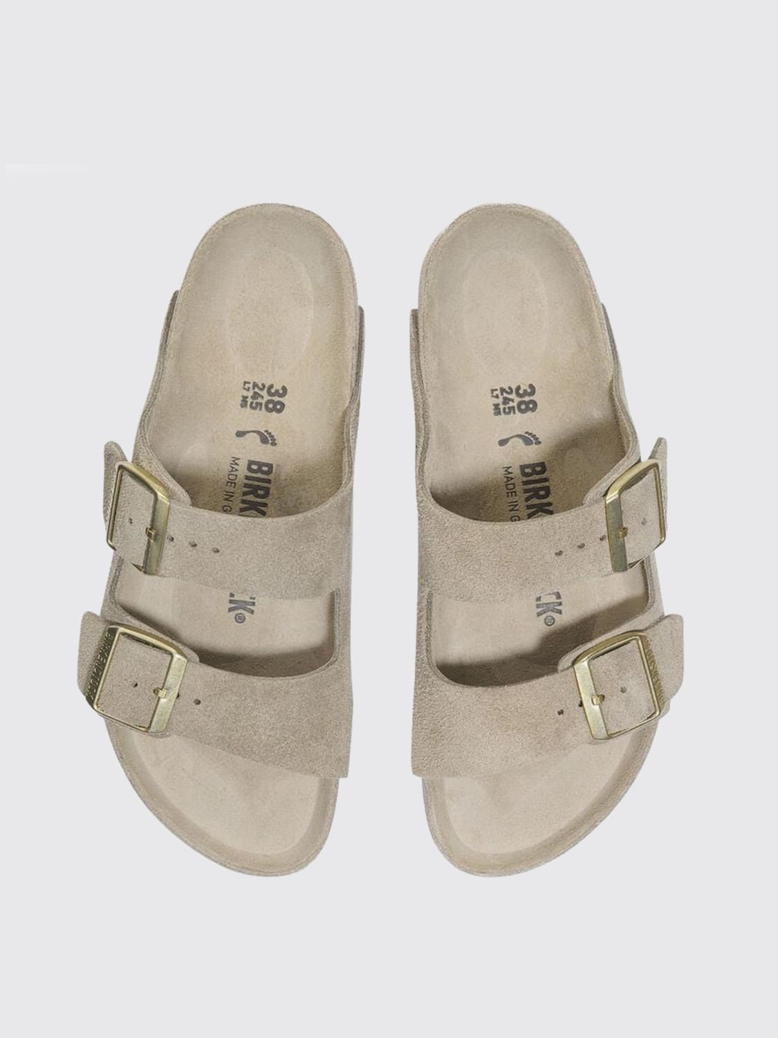 BIRKENSTOCK SANDALES À TALONS: Chaussures femme Birkenstock, Beige - Img 3