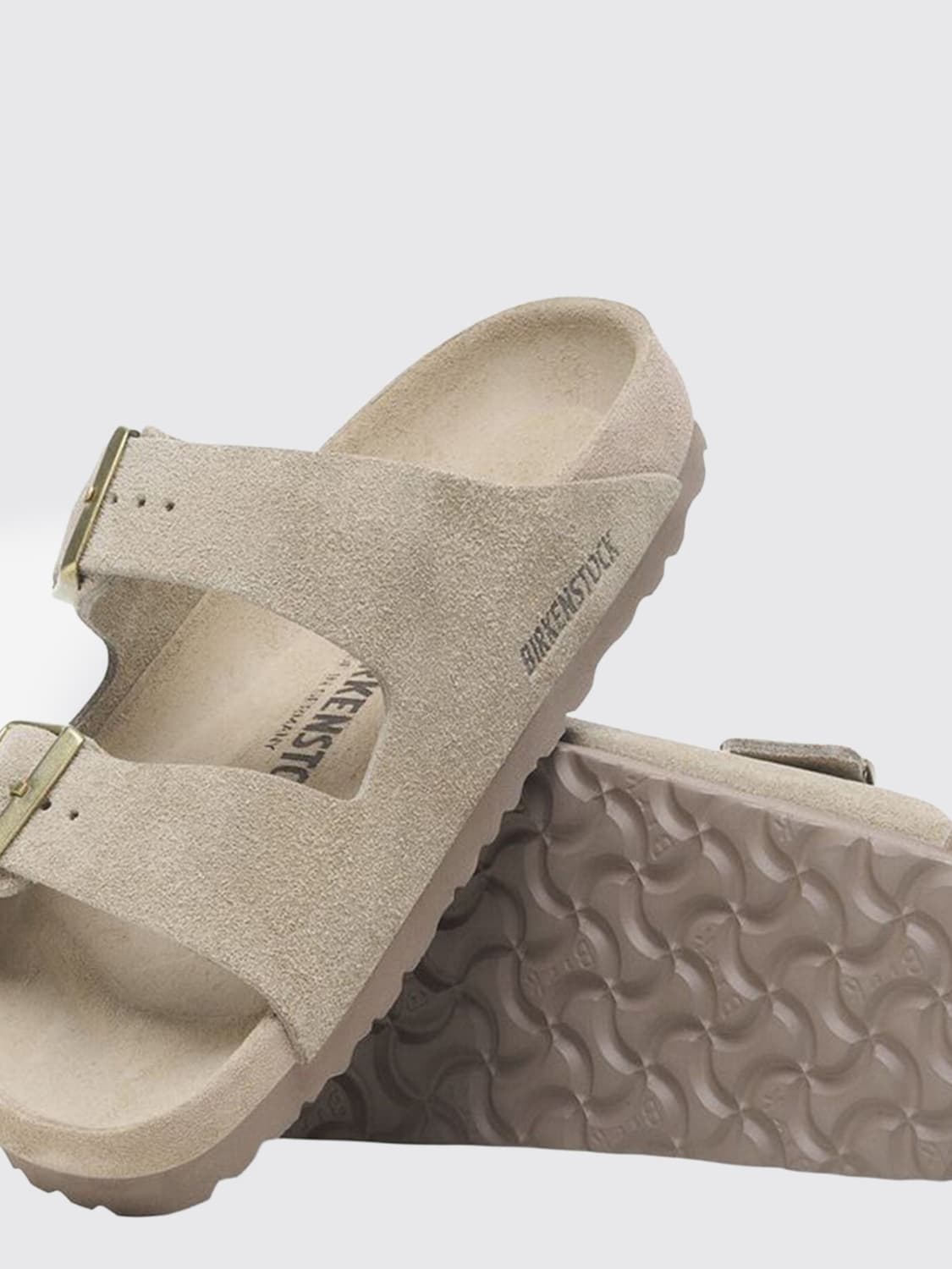 BIRKENSTOCK SANDALES À TALONS: Chaussures femme Birkenstock, Beige - Img 4