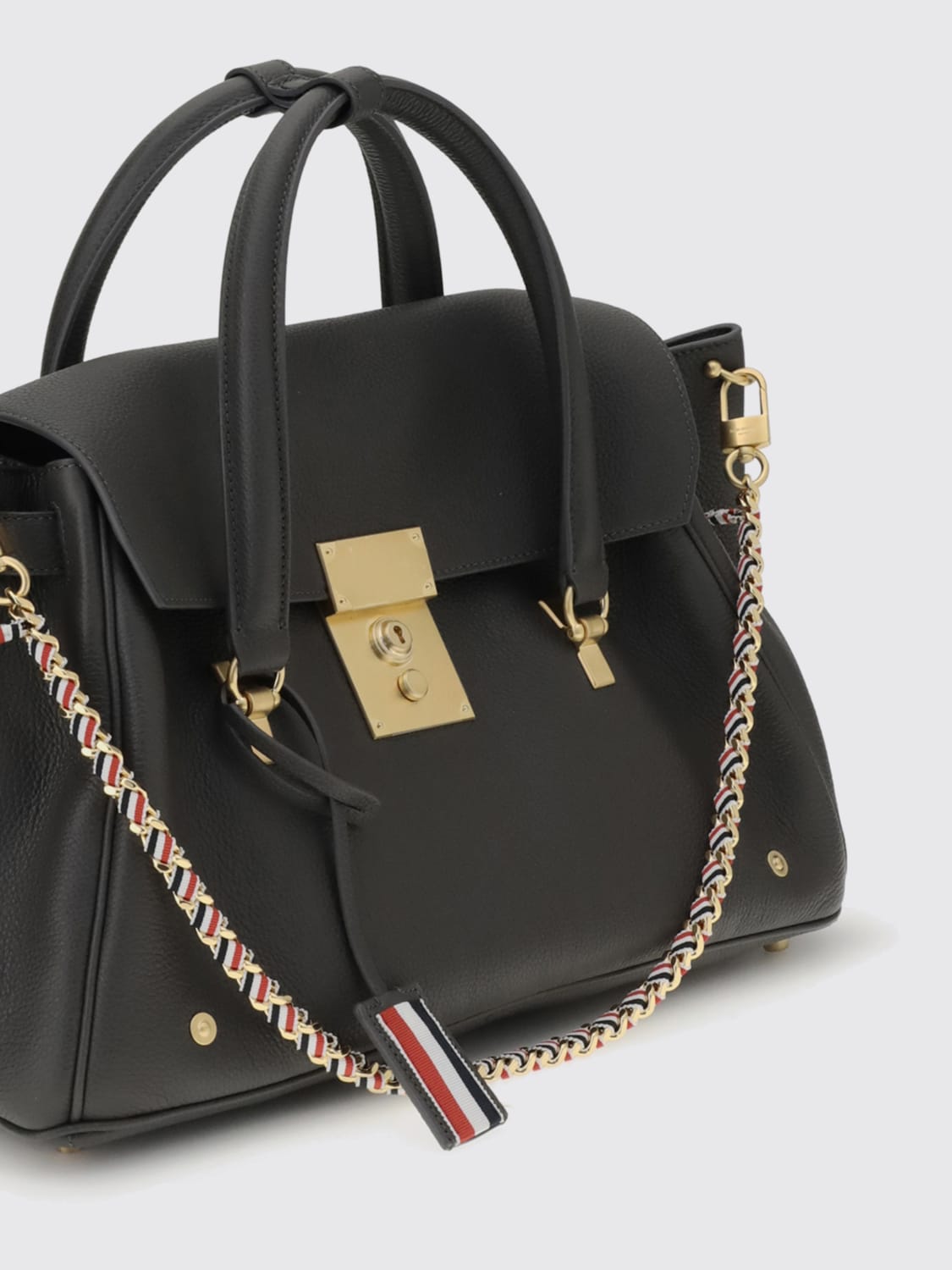 THOM BROWNE HANDBAG: Handbag woman Thom Browne, Grey - Img 3