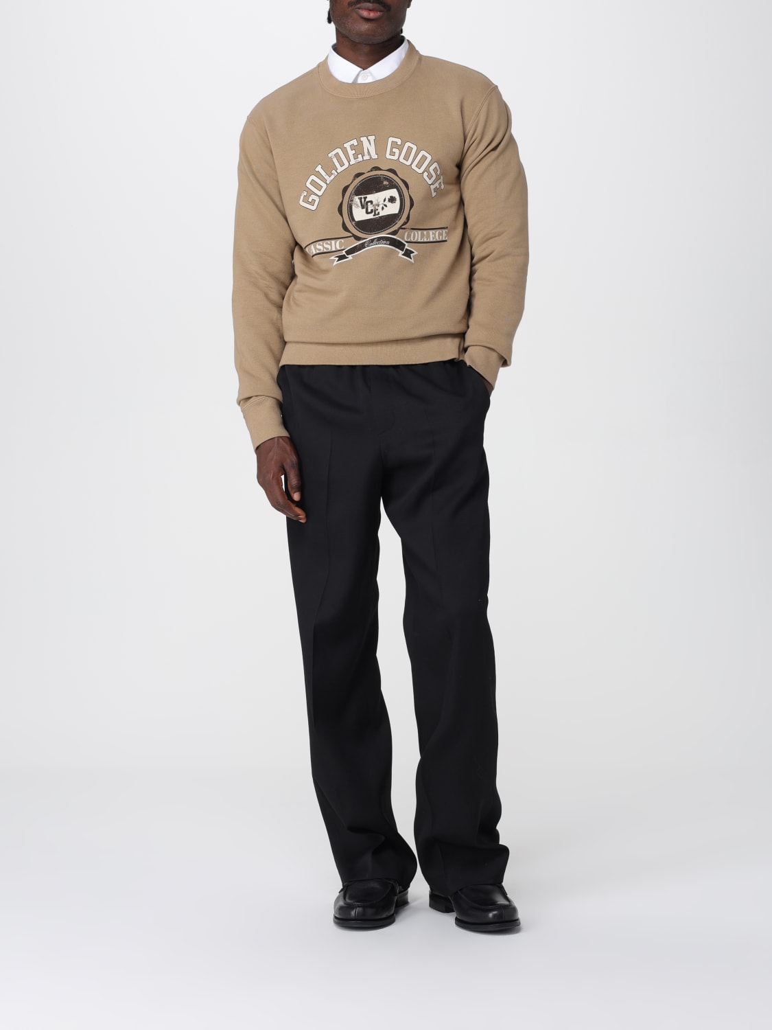 GOLDEN GOOSE SWEATSHIRT: Pullover herren Golden Goose, Beige - Img 2