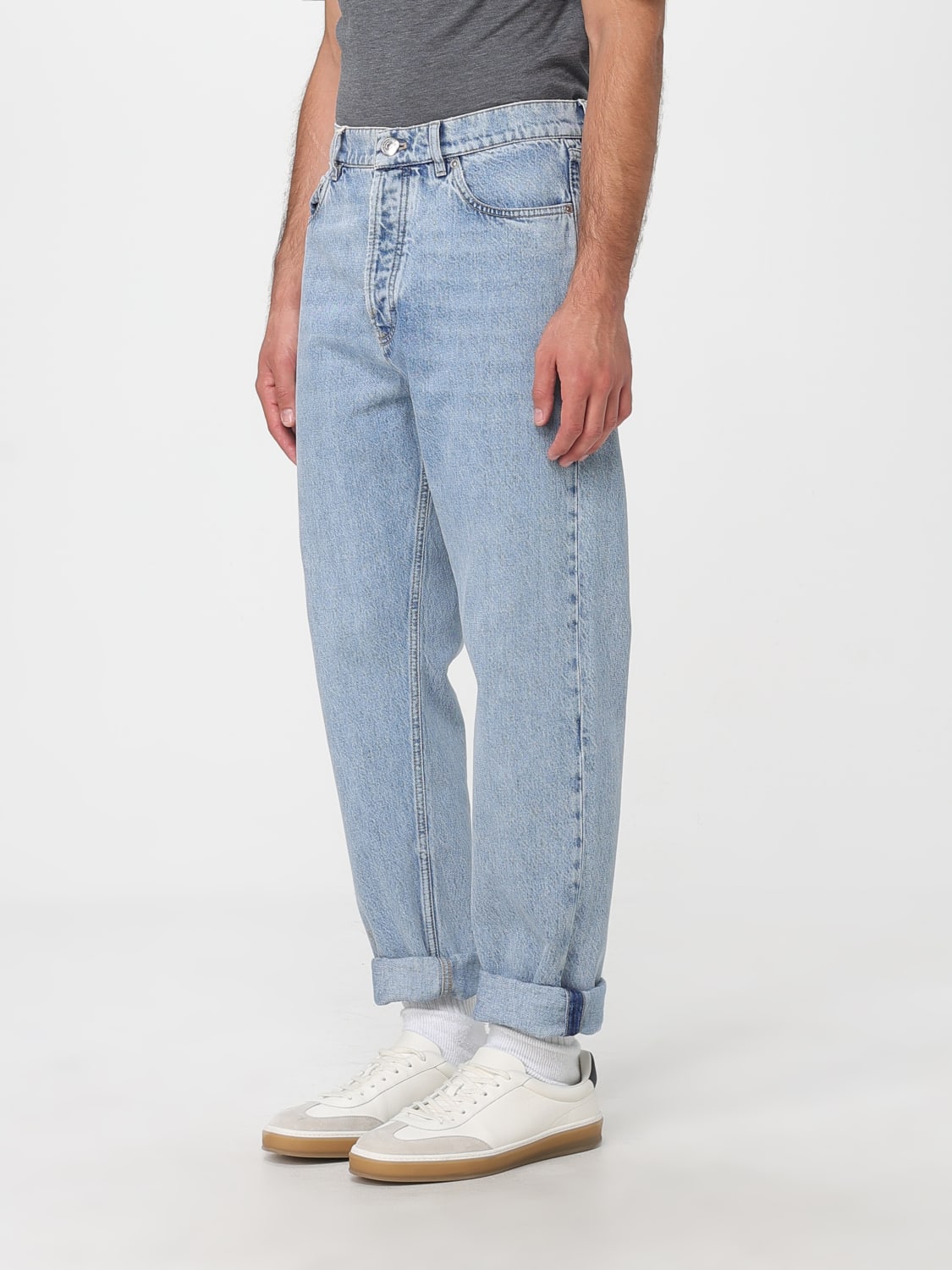 BRUNELLO CUCINELLI JEANS: Jeans herren Brunello Cucinelli, Blau - Img 4