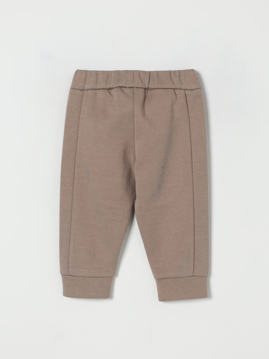 EMPORIO ARMANI PANTS: Pants kids Emporio Armani, Beige - Img 2