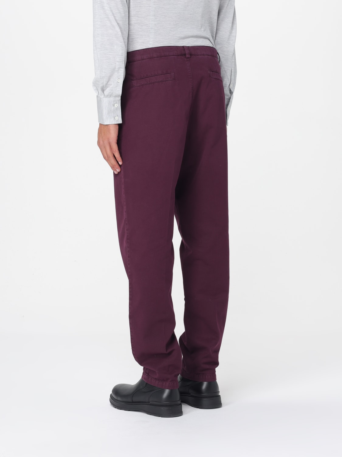 BRUNELLO CUCINELLI PANTS: Pants men Brunello Cucinelli, Violet - Img 3