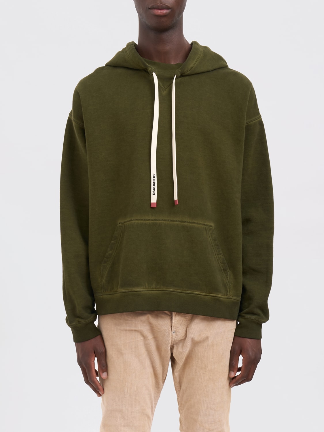 DSQUARED2 SWEATSHIRT: Sweater men Dsquared2, Green - Img 1
