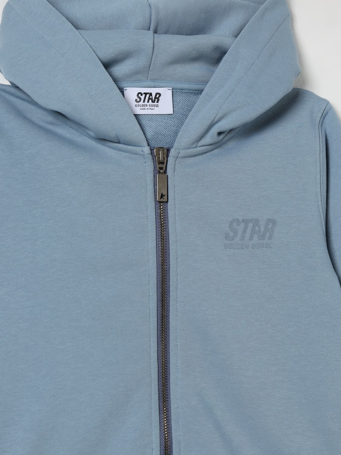 GOLDEN GOOSE SWEATER: Sweater kids Golden Goose, Blue - Img 3