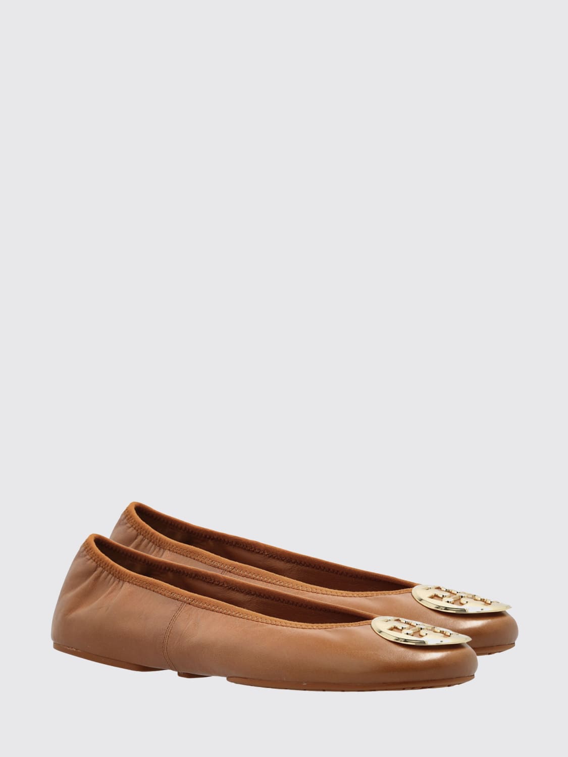 TORY BURCH BALLERINE: Chaussures femme Tory Burch, Marron - Img 2