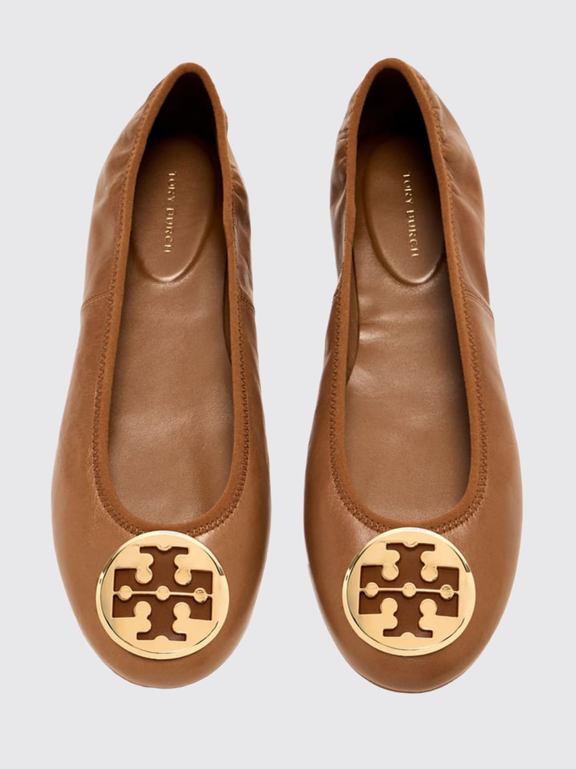 TORY BURCH BALLERINE: Chaussures femme Tory Burch, Marron - Img 3