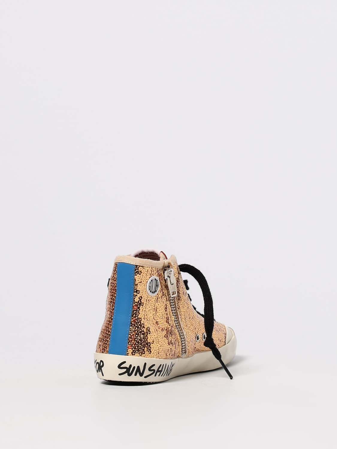 GOLDEN GOOSE SNEAKERS: Shoes kids Golden Goose, Gold - Img 3