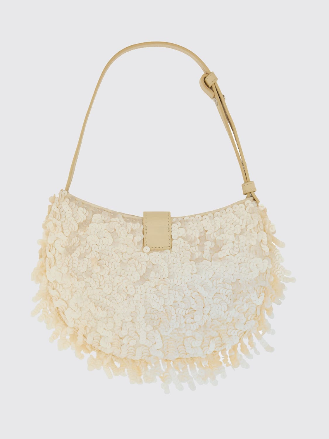 STAUD MINI BAG: Shoulder bag woman Staud, Ivory - Img 2