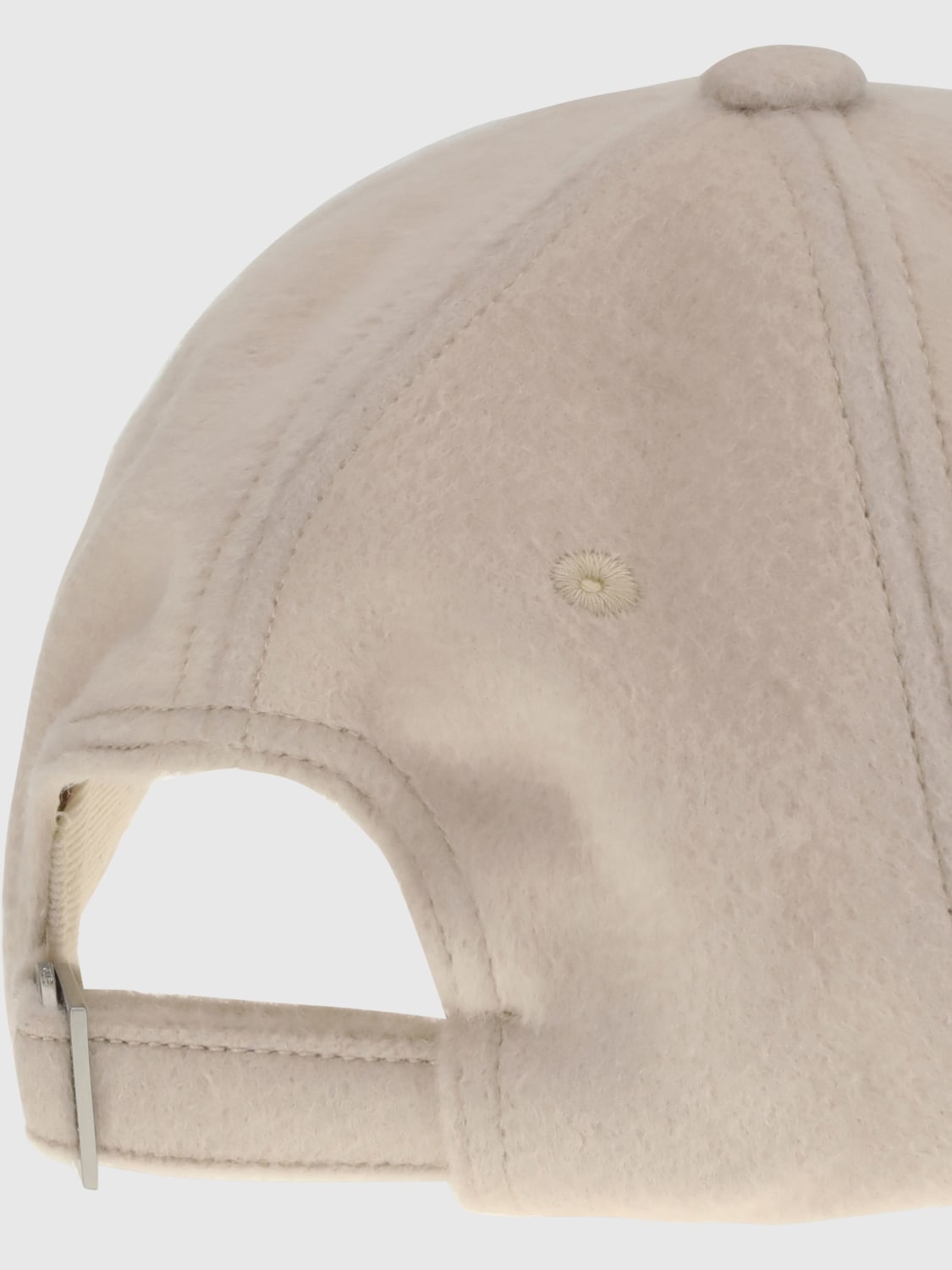 JACQUEMUS CAPPELLO: Cappello Cachemiro Jacquemus in lana, Beige - Img 3