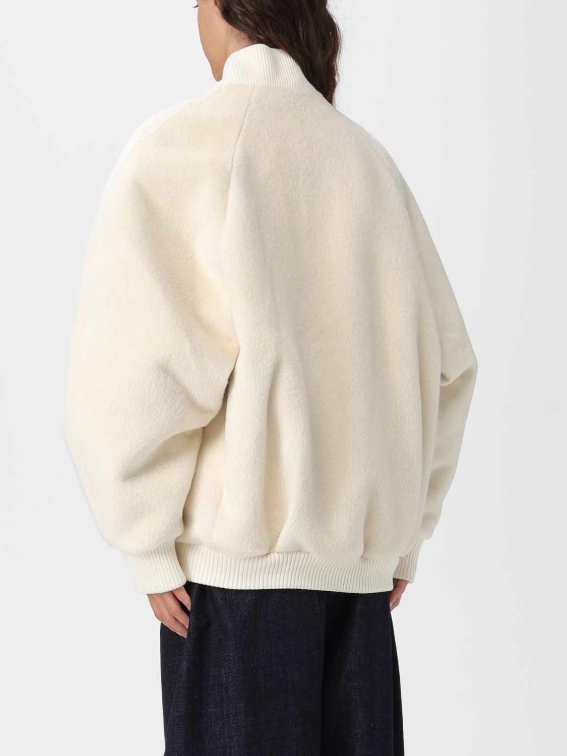 JACQUEMUS JACKET: Sweatshirt woman Jacquemus, White - Img 3