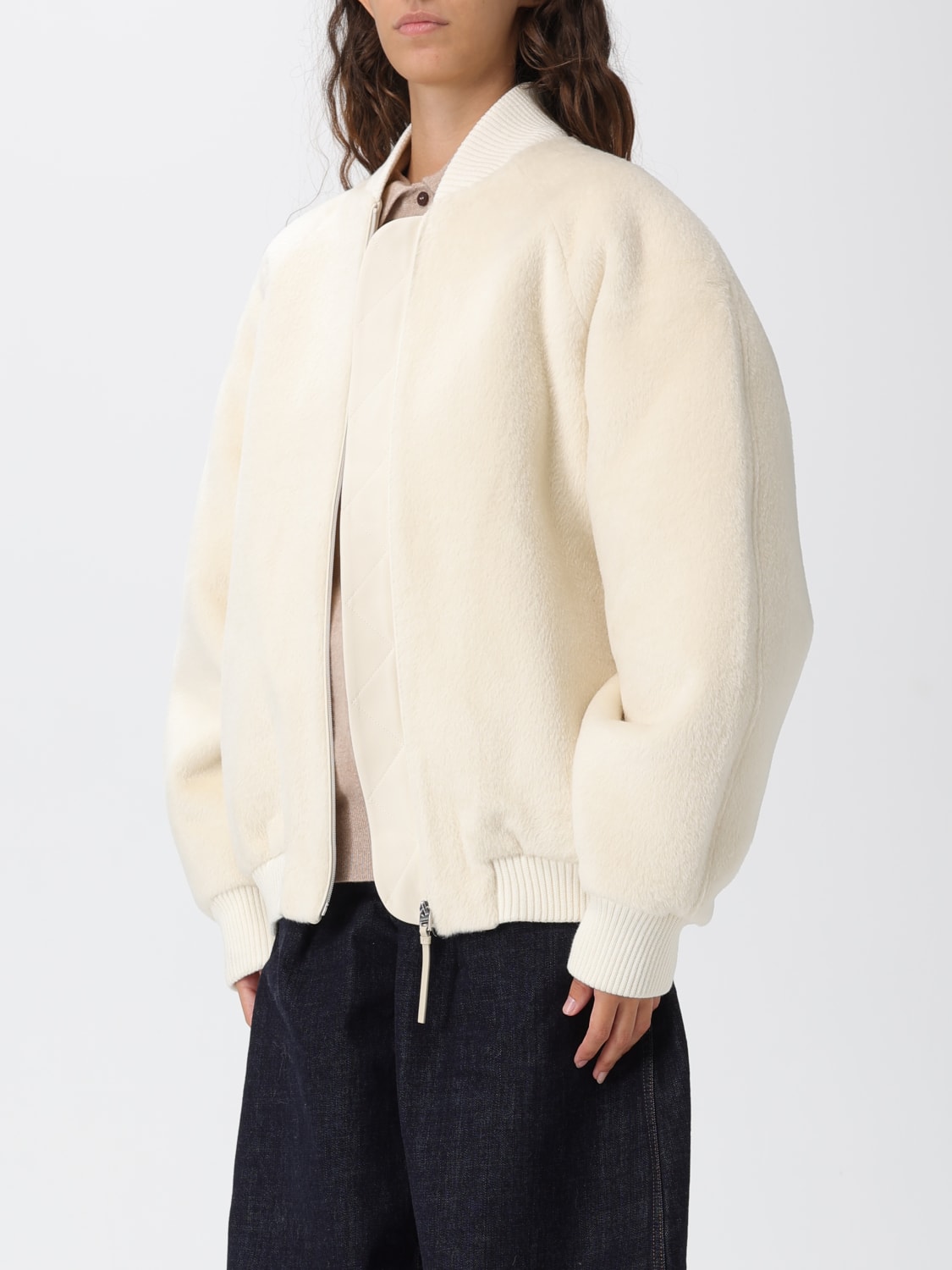 JACQUEMUS JACKET: Sweatshirt woman Jacquemus, White - Img 4