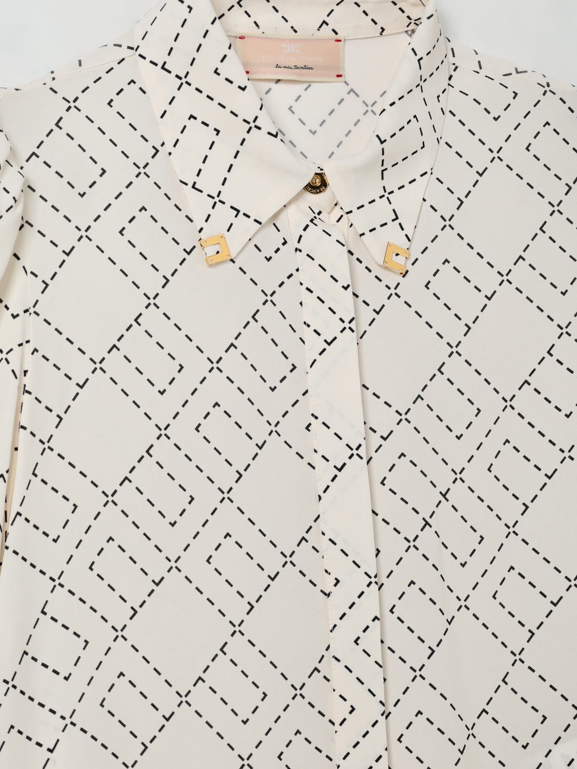 ELISABETTA FRANCHI LA MIA BAMBINA SHIRT: Shirt kids Elisabetta Franchi La Mia Bambina, Black - Img 3