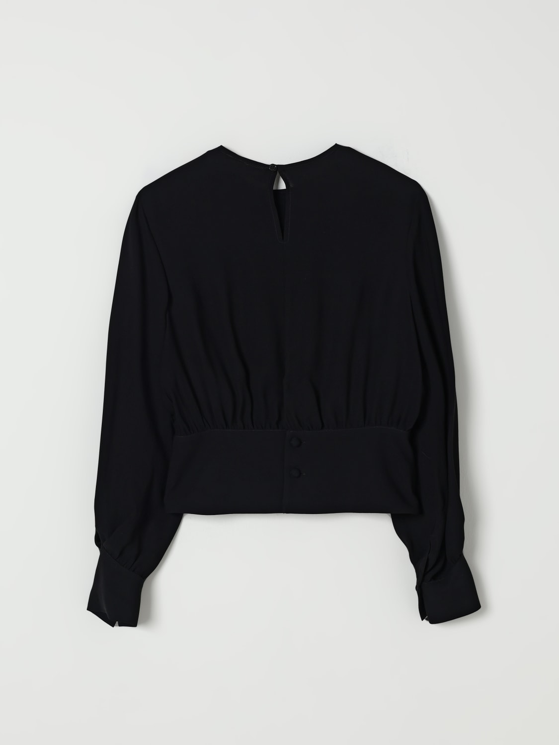 ELISABETTA FRANCHI LA MIA BAMBINA CAMISA: Camisa niños Elisabetta Franchi La Mia Bambina, Negro - Img 2