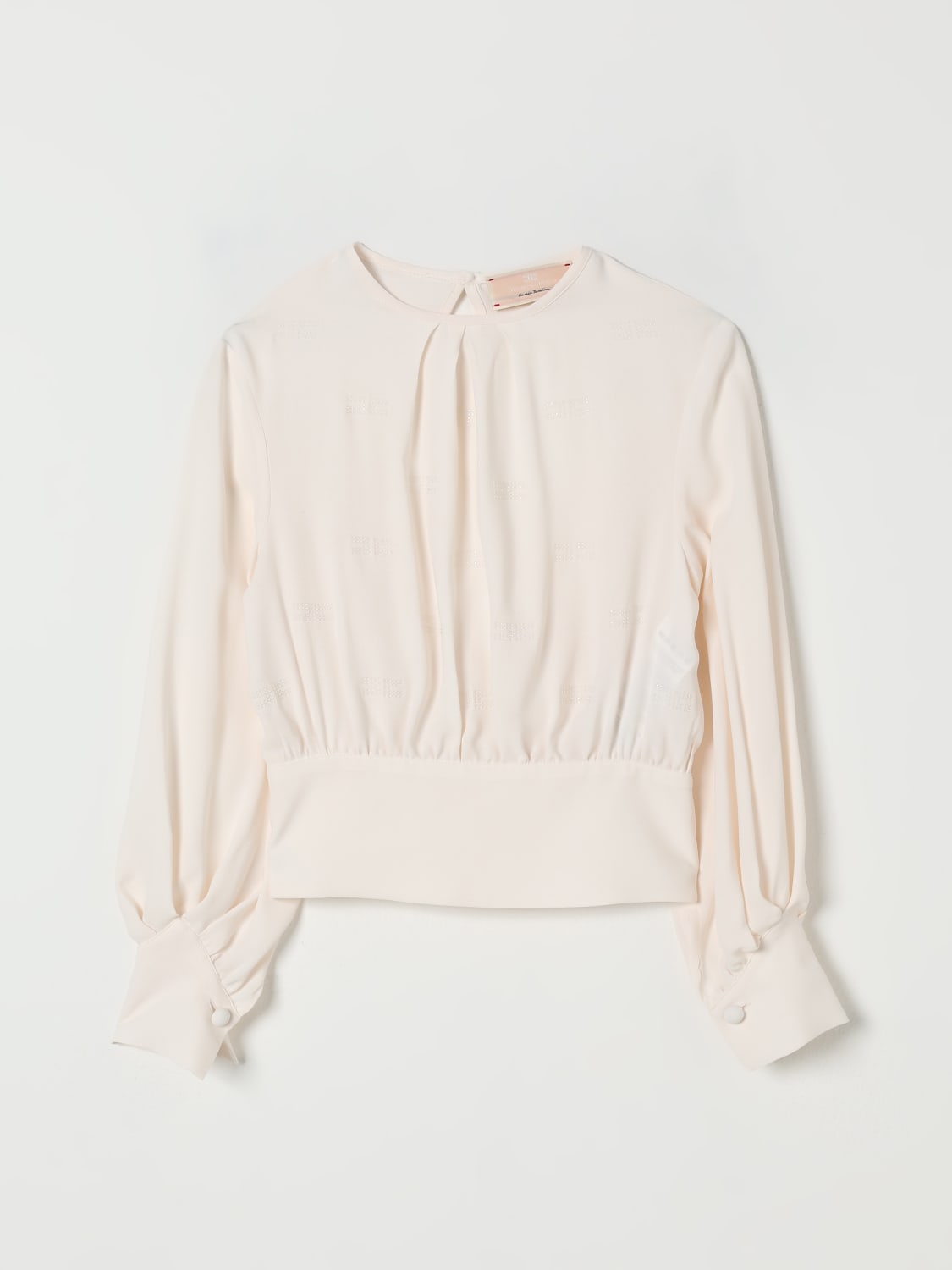 ELISABETTA FRANCHI LA MIA BAMBINA BLUSE: Bluse kinder Elisabetta Franchi La Mia Bambina, Milch - Img 1