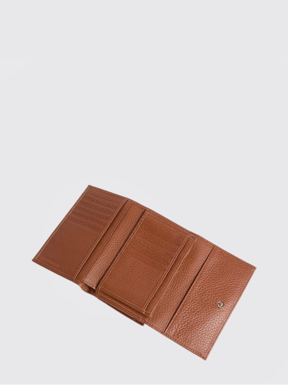 COCCINELLE 钱包: 钱包 女士 Coccinelle, 棕色 - Img 2