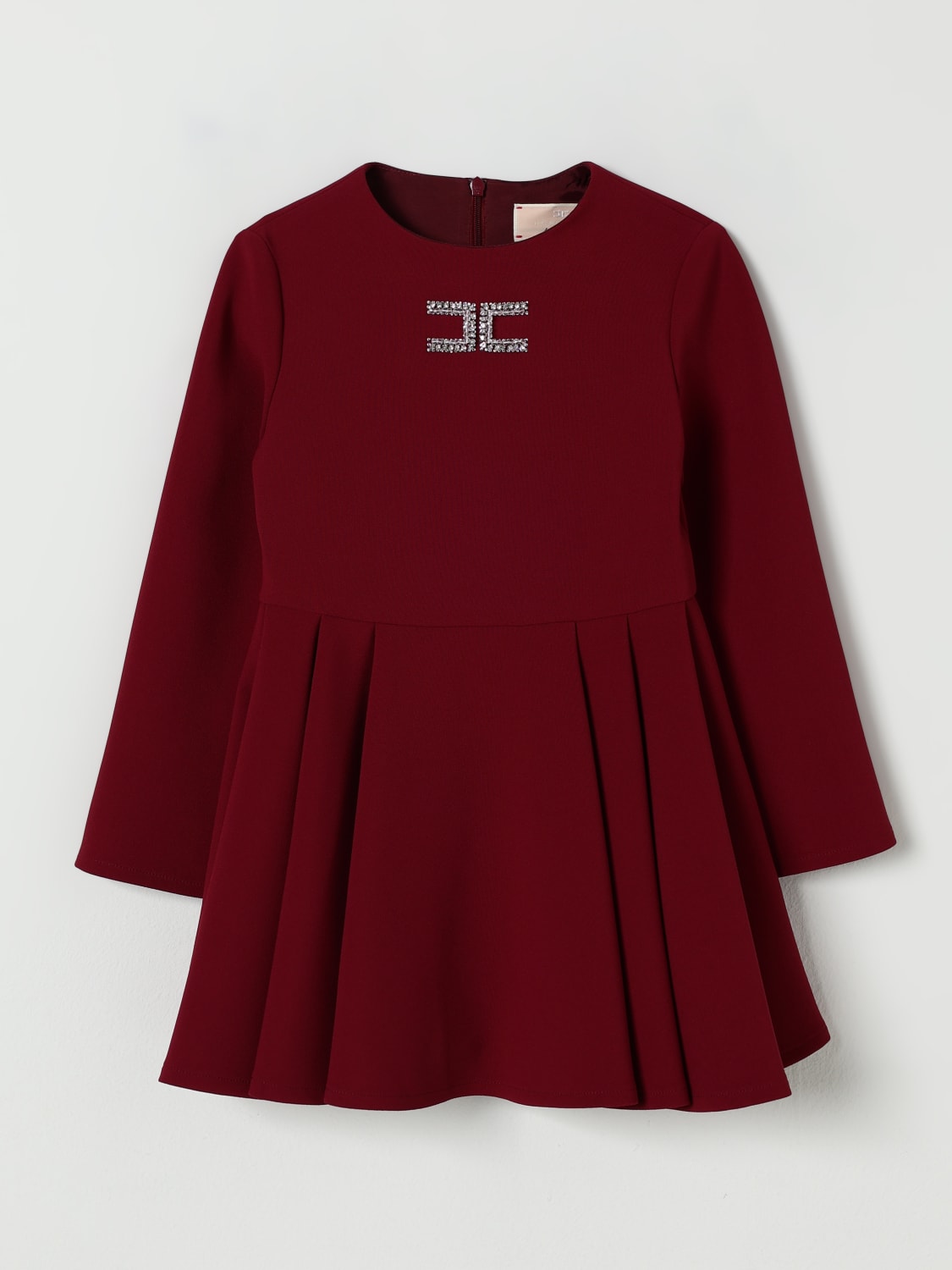 ELISABETTA FRANCHI LA MIA BAMBINA DRESS: Dress kids Elisabetta Franchi La Mia Bambina, Cherry - Img 1