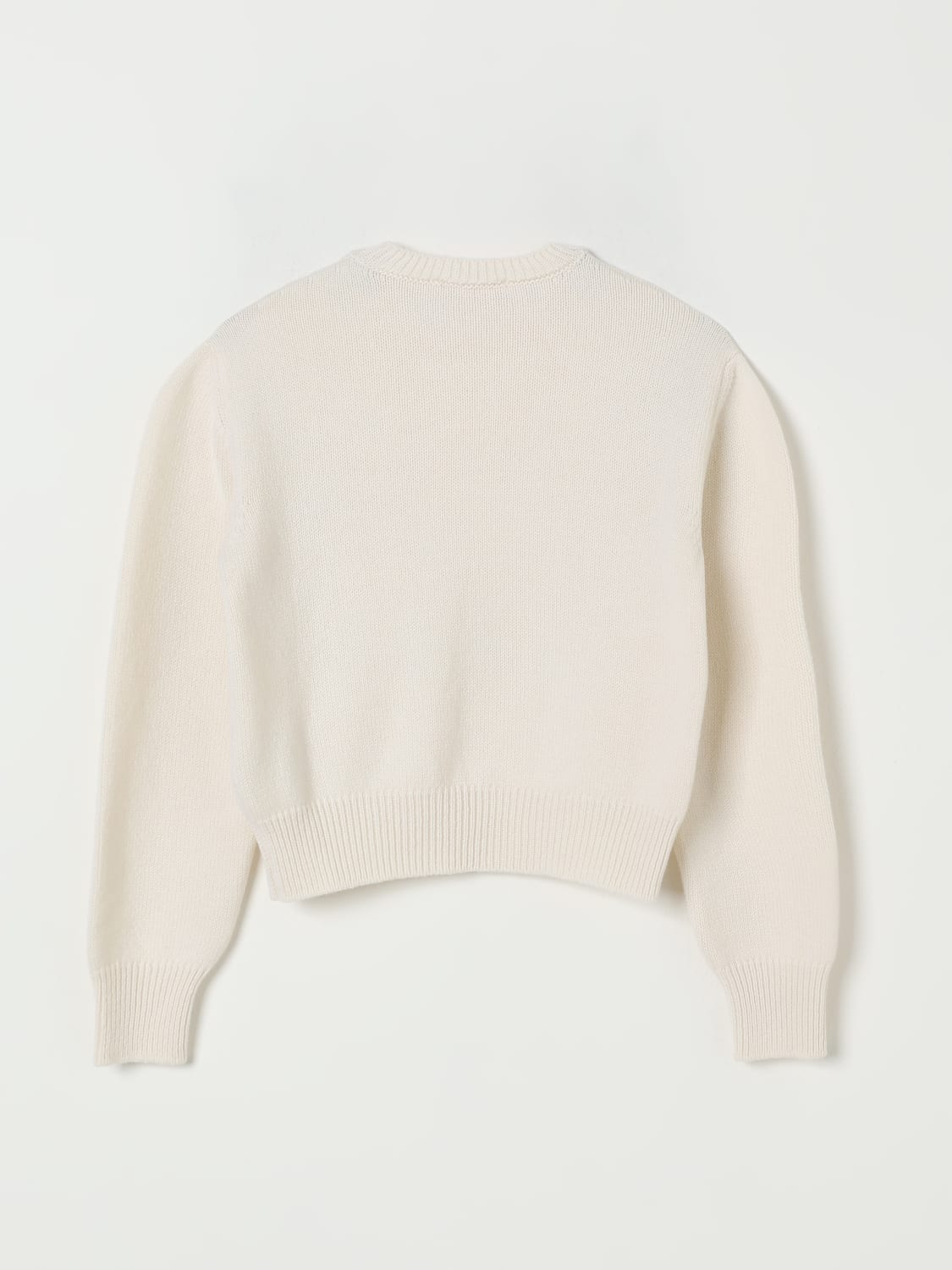 ELISABETTA FRANCHI LA MIA BAMBINA PULL: Pull enfant Elisabetta Franchi La Mia Bambina, Beurre - Img 2