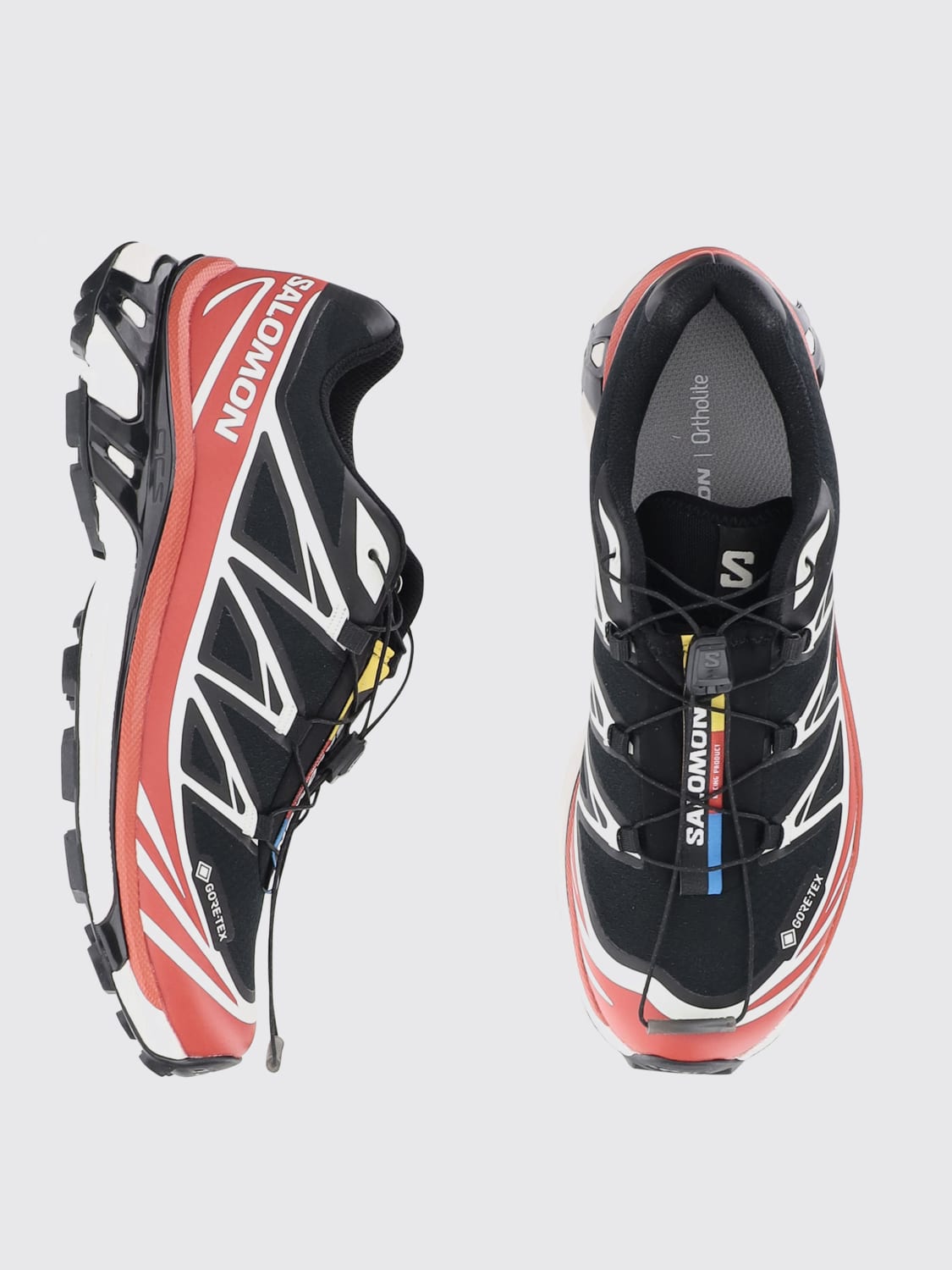 SALOMON SNEAKERS: Sneakers men Salomon, Red - Img 5