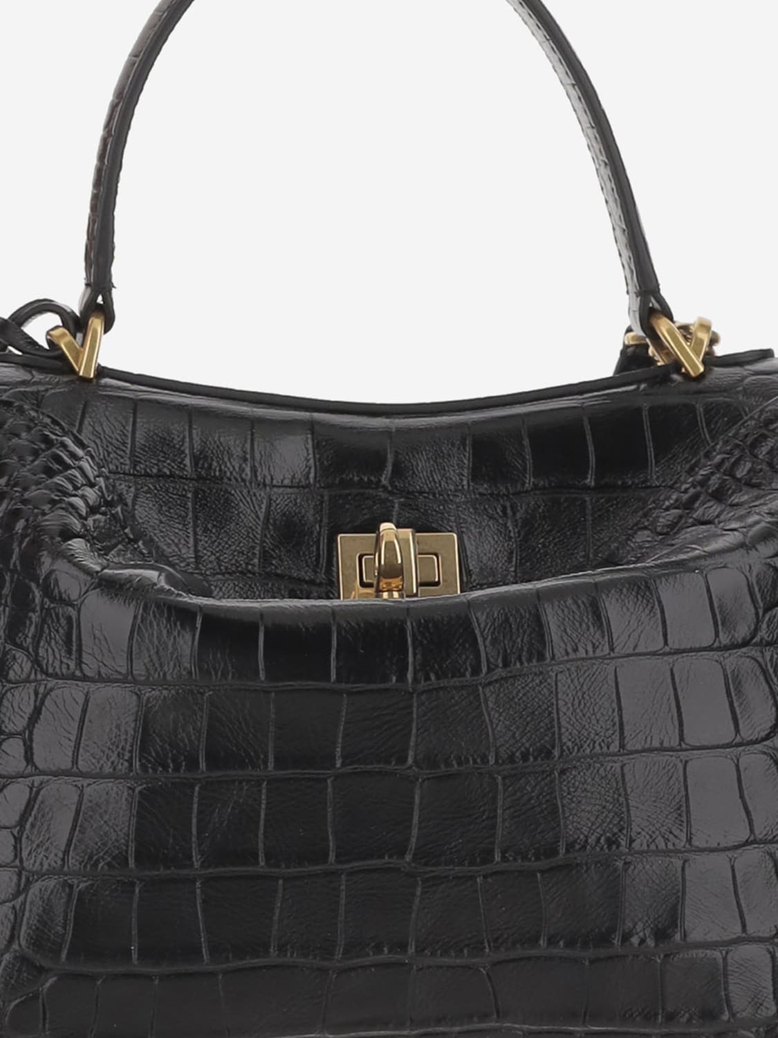 BALENCIAGA MINI BAG: Shoulder bag woman Balenciaga, Black - Img 4