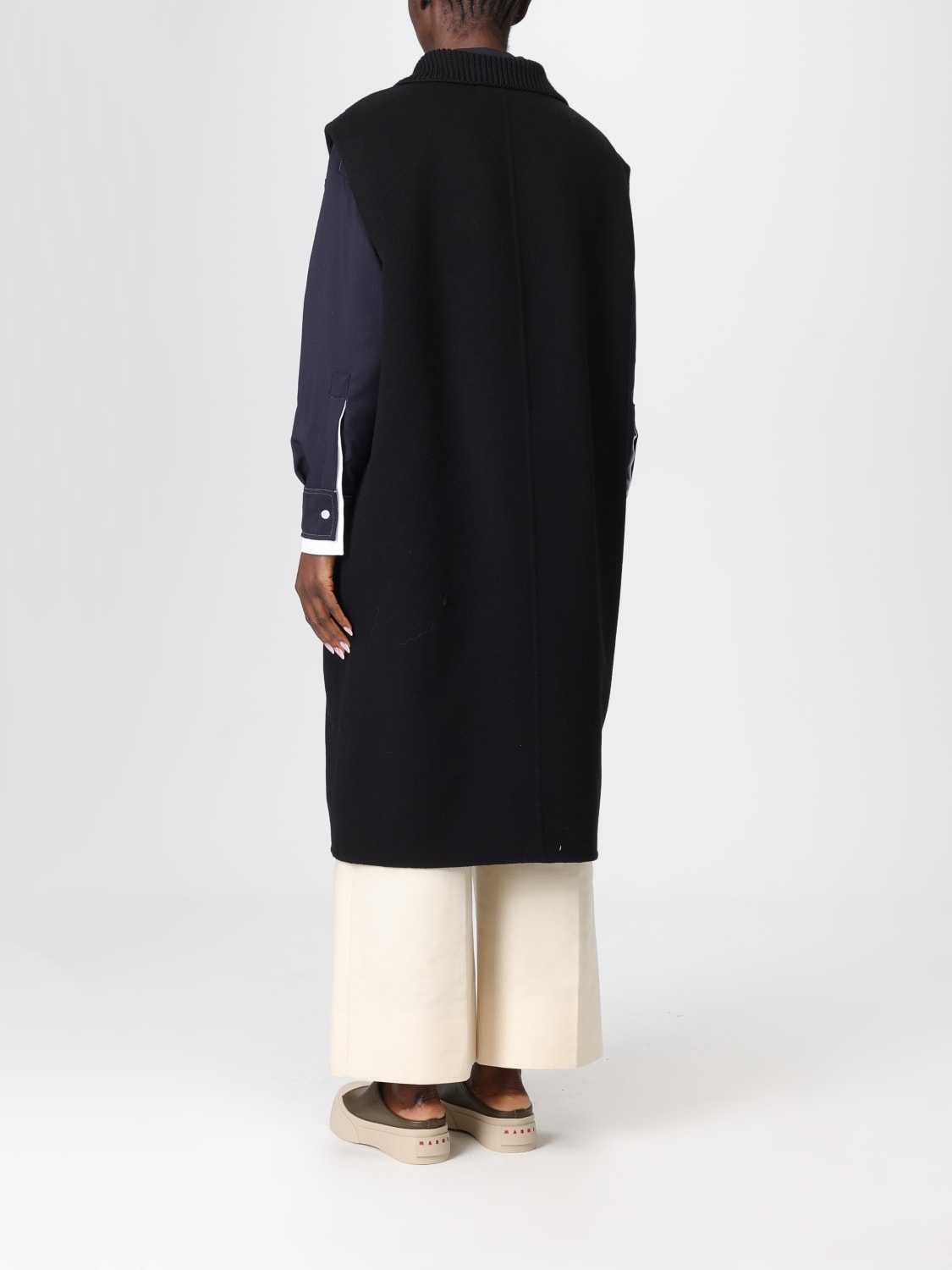 MARNI MANTEL: Jacke damen Marni, Schwarz - Img 3