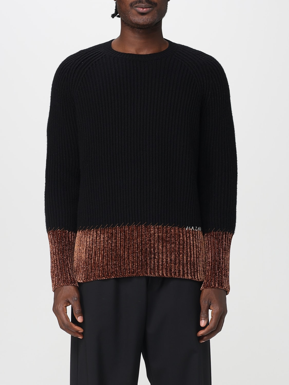 MARNI SWEATER: Sweater men Marni, Black - Img 1