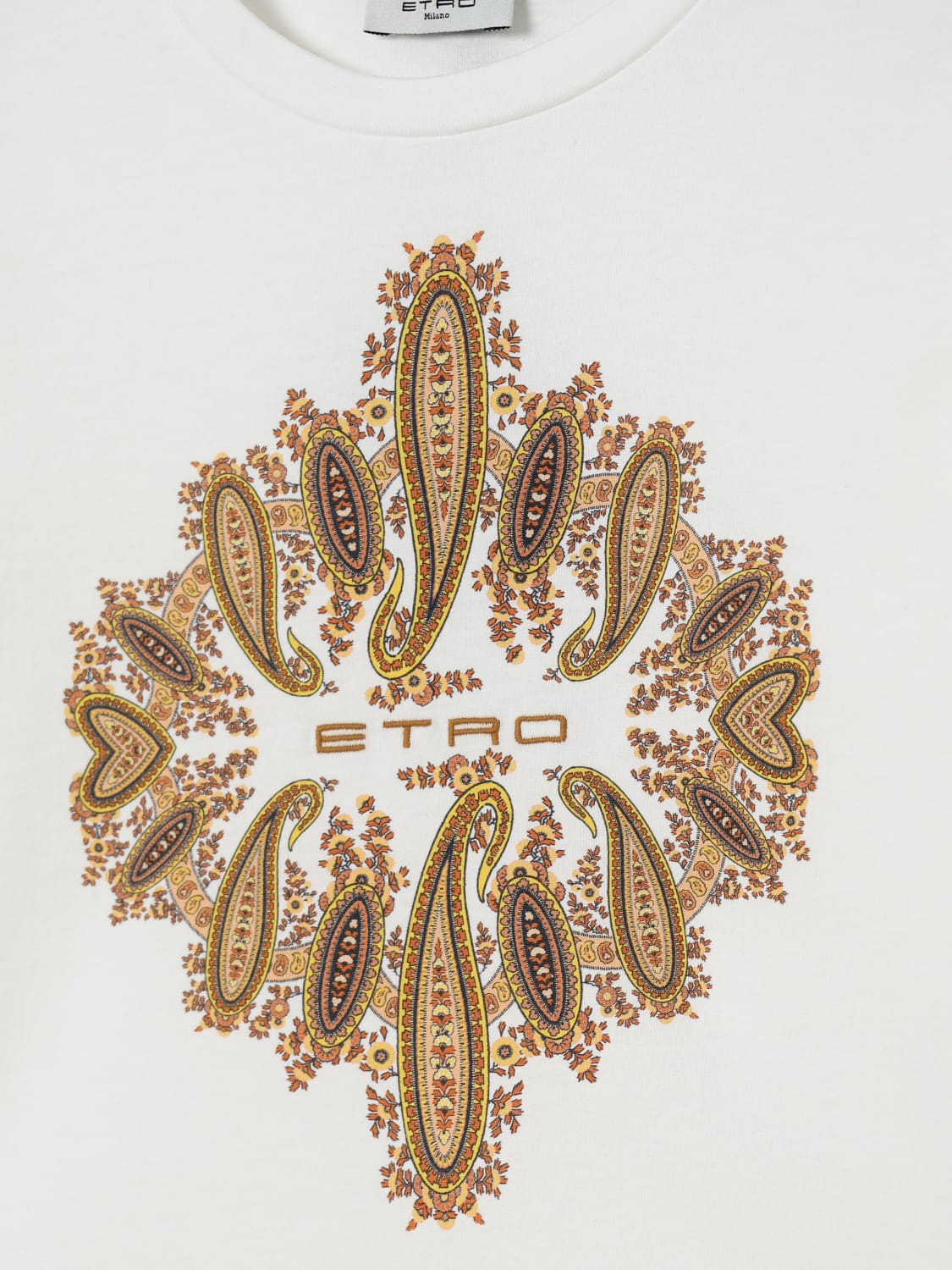ETRO T-SHIRT: T-shirt kids Etro, White - Img 3