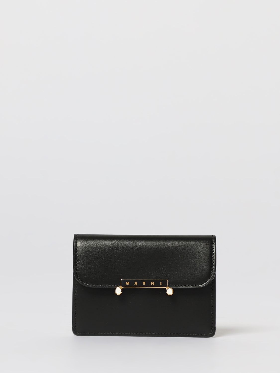MARNI WALLET: Wallet woman Marni, Black - Img 1