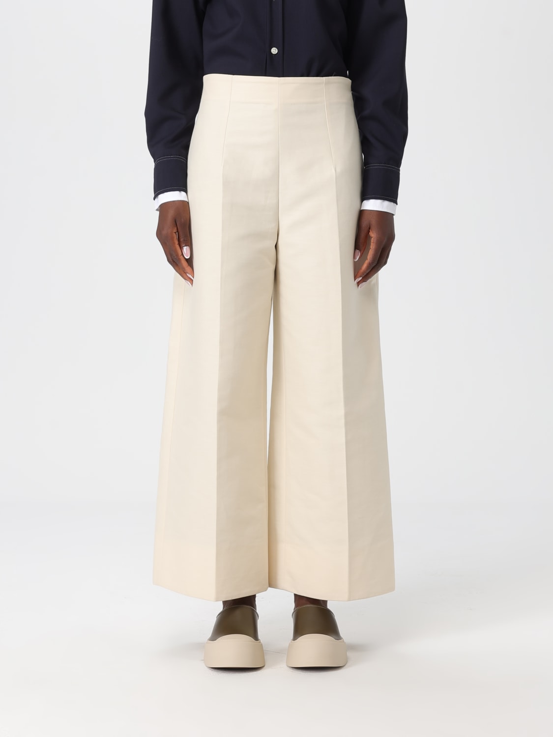 MARNI PANTS: Pants woman Marni, Cream - Img 1