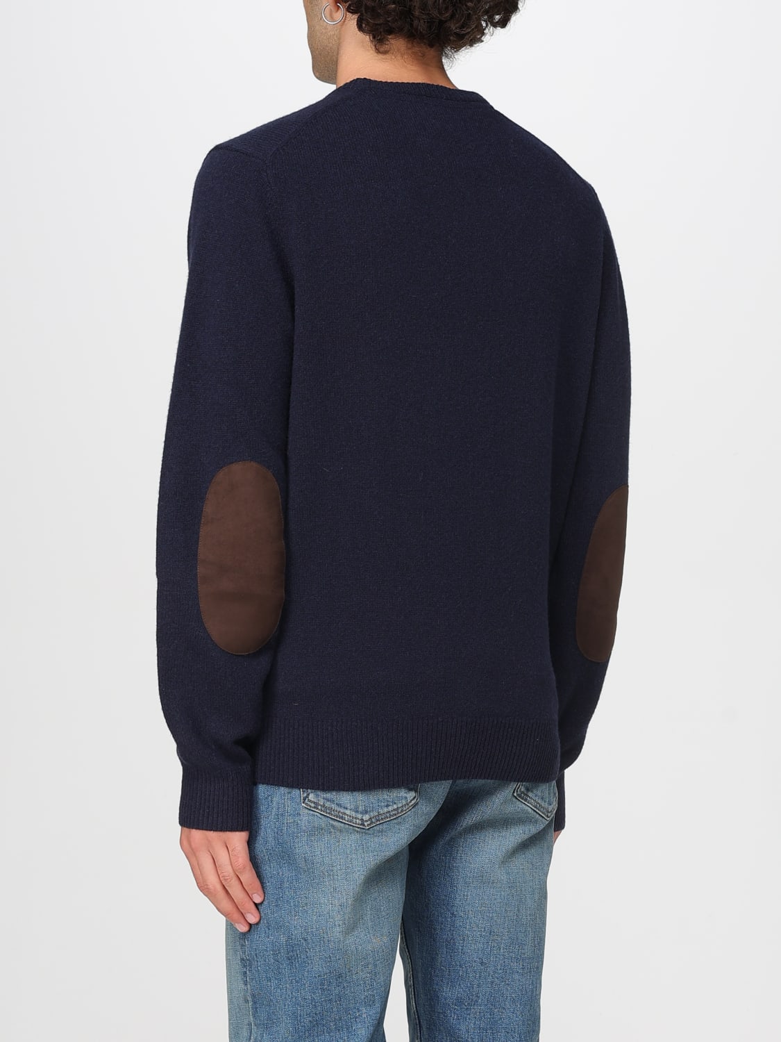 BARBOUR JERSEY: Jersey hombre Barbour, Azul Oscuro - Img 2